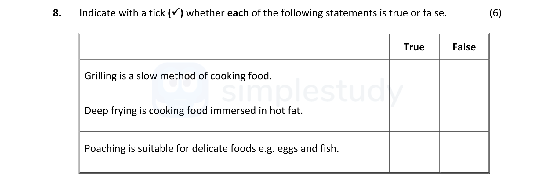 Indicate-with-a-tick-(✓)-whether-each-of-the-following-statements-is-true-or-false-Leaving Cert Home Economics-Question 8-2019.png