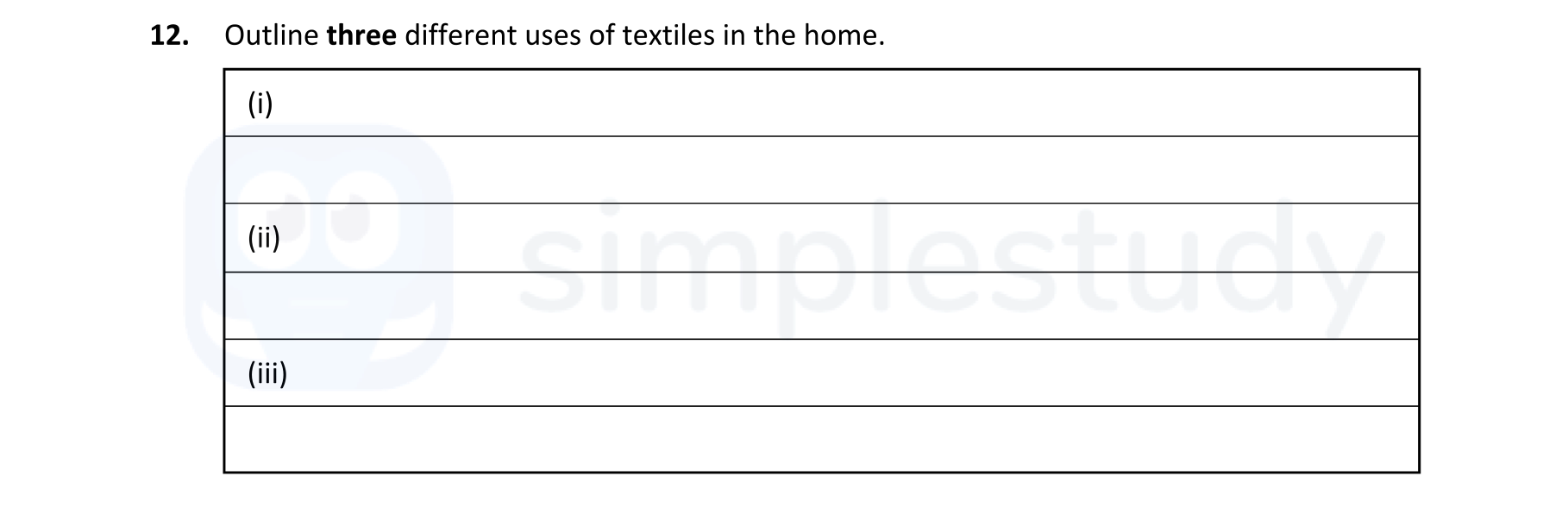 Outline-three-different-uses-of-textiles-in-the-home-Leaving Cert Home Economics-Question 12-2021.png