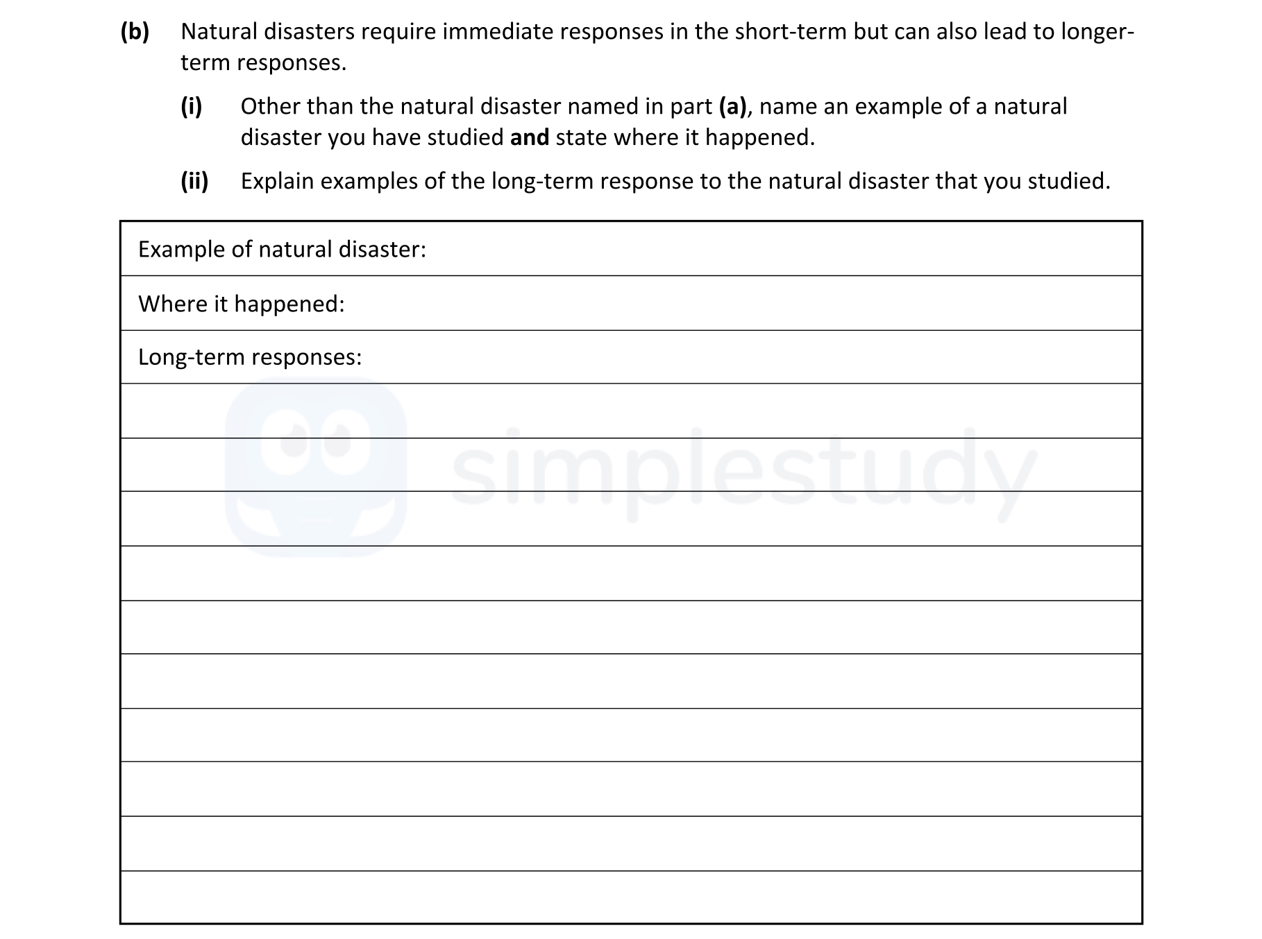 Natural-disasters-require-immediate-responses-in-the-short-term-but-can-also-lead-to-longer-term-responses-Junior Cycle Geography-Question b-2021.png