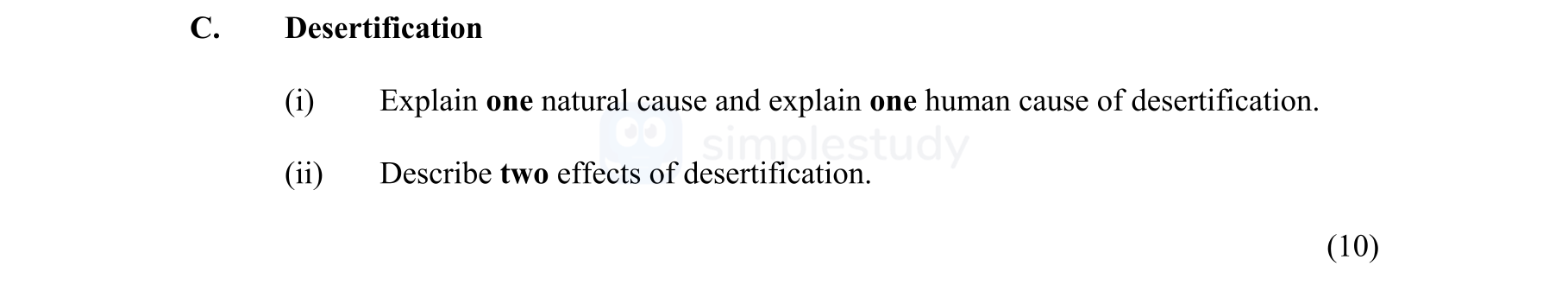 Desertification--(i)-Explain-one-natural-cause-and-explain-one-human-cause-of-desertification-Junior Cycle Geography-Question C.-2016.png