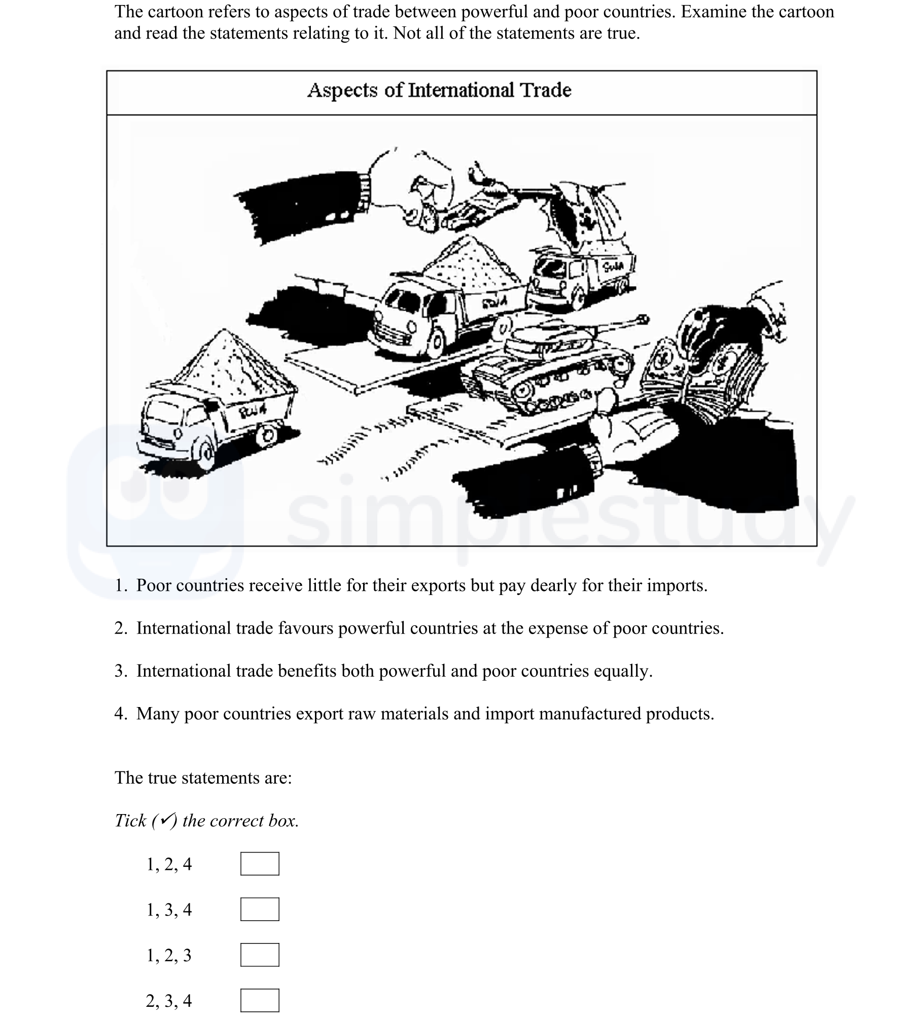 The-cartoon-refers-to-aspects-of-trade-between-powerful-and-poor-countries-Junior Cycle Geography-Question 1-2007.png