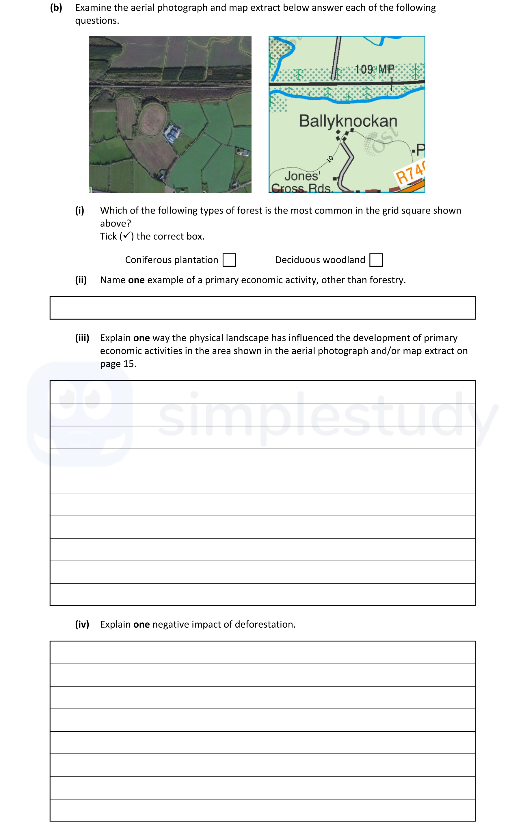 Examine-the-aerial-photograph-and-map-extract-below-and-answer-each-of-the-following-questions-Junior Cycle Geography-Question b-2022.png