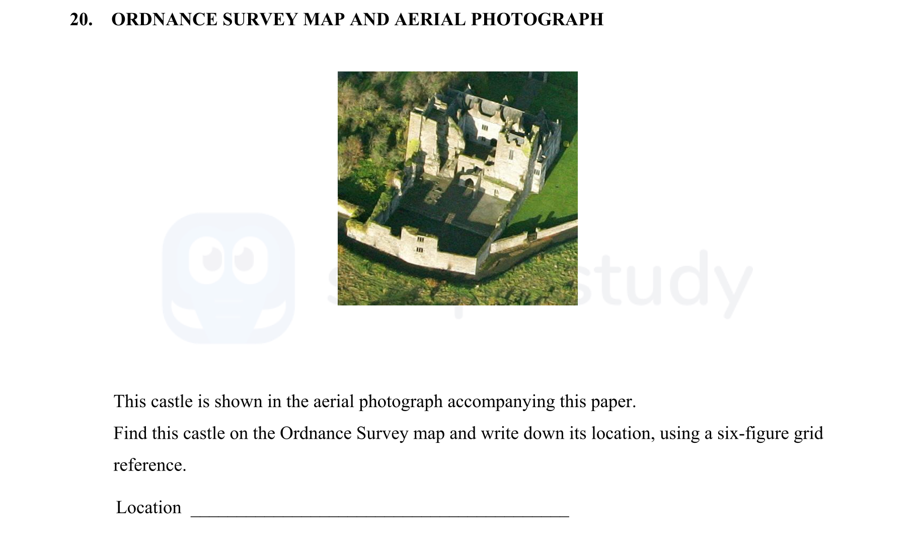 ORDNANCE-SURVEY-MAP-AND-AERIAL-PHOTOGRAPH--This-castle-is-shown-in-the-aerial-photograph-accompanying-this-paper-Junior Cycle Geography-Question 20-2010.png