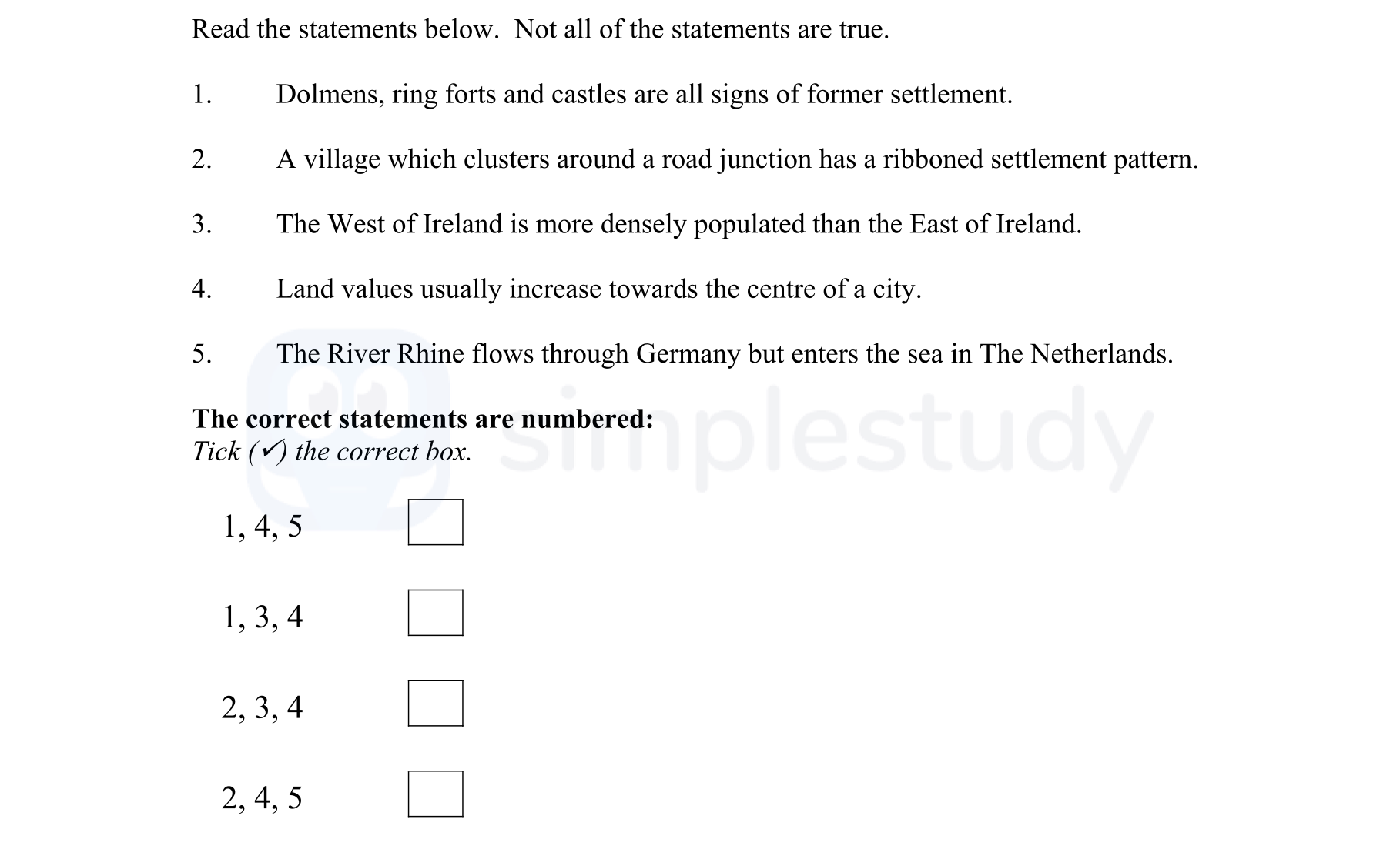 Read-the-statements-below-Junior Cycle Geography-Question Question 1-2006.png