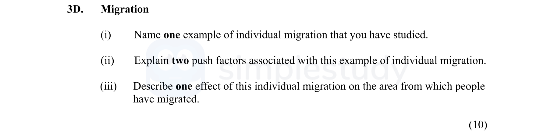 Migration--(i)-Name-one-example-of-individual-migration-that-you-have-studied-Junior Cycle Geography-Question 3D-2016.png