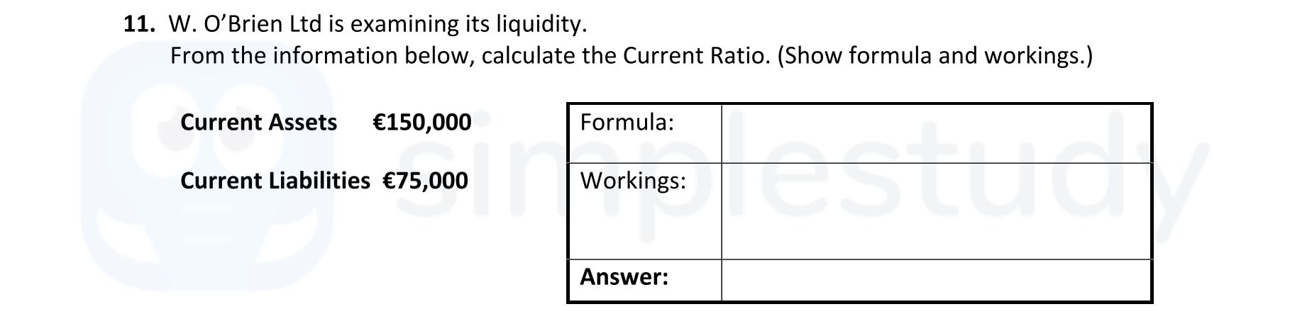 W.-O’Brien-Ltd-is-examining-its-liquidity-Leaving Cert Business-Question 11-2019.png