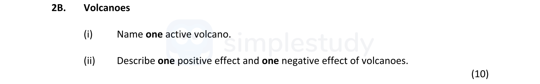 Volcanoes--(i)-Name-one-active-volcano-Junior Cycle Geography-Question 2B-2018.png