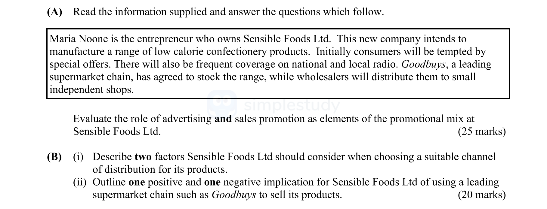 Maria-Noone-is-the-entrepreneur-who-owns-Sensible-Foods-Ltd-Leaving Cert Business-Question A-2014.png