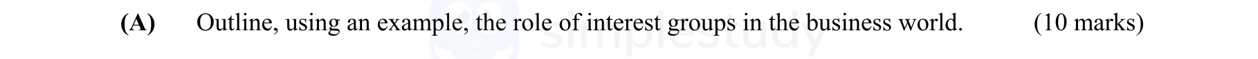 Outline,-using-an-example,-the-role-of-interest-groups-in-the-business-world-Leaving Cert Business-Question 4(A)-2009.png