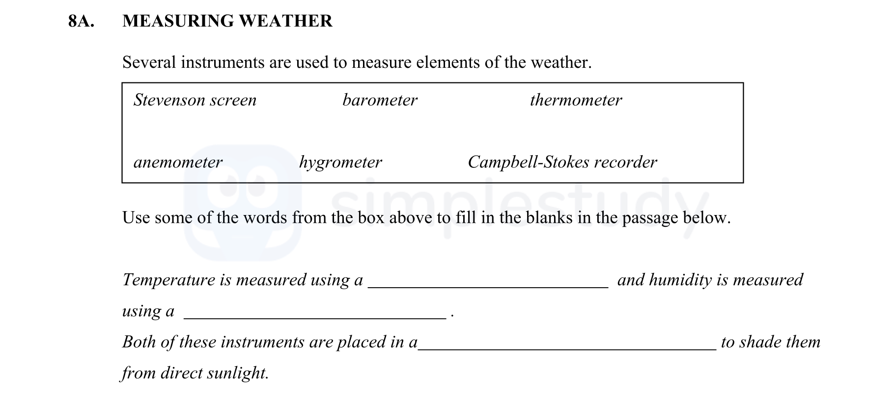 MEASURING-WEATHER--Several-instruments-are-used-to-measure-elements-of-the-weather-Junior Cycle Geography-Question 8A-2010.png