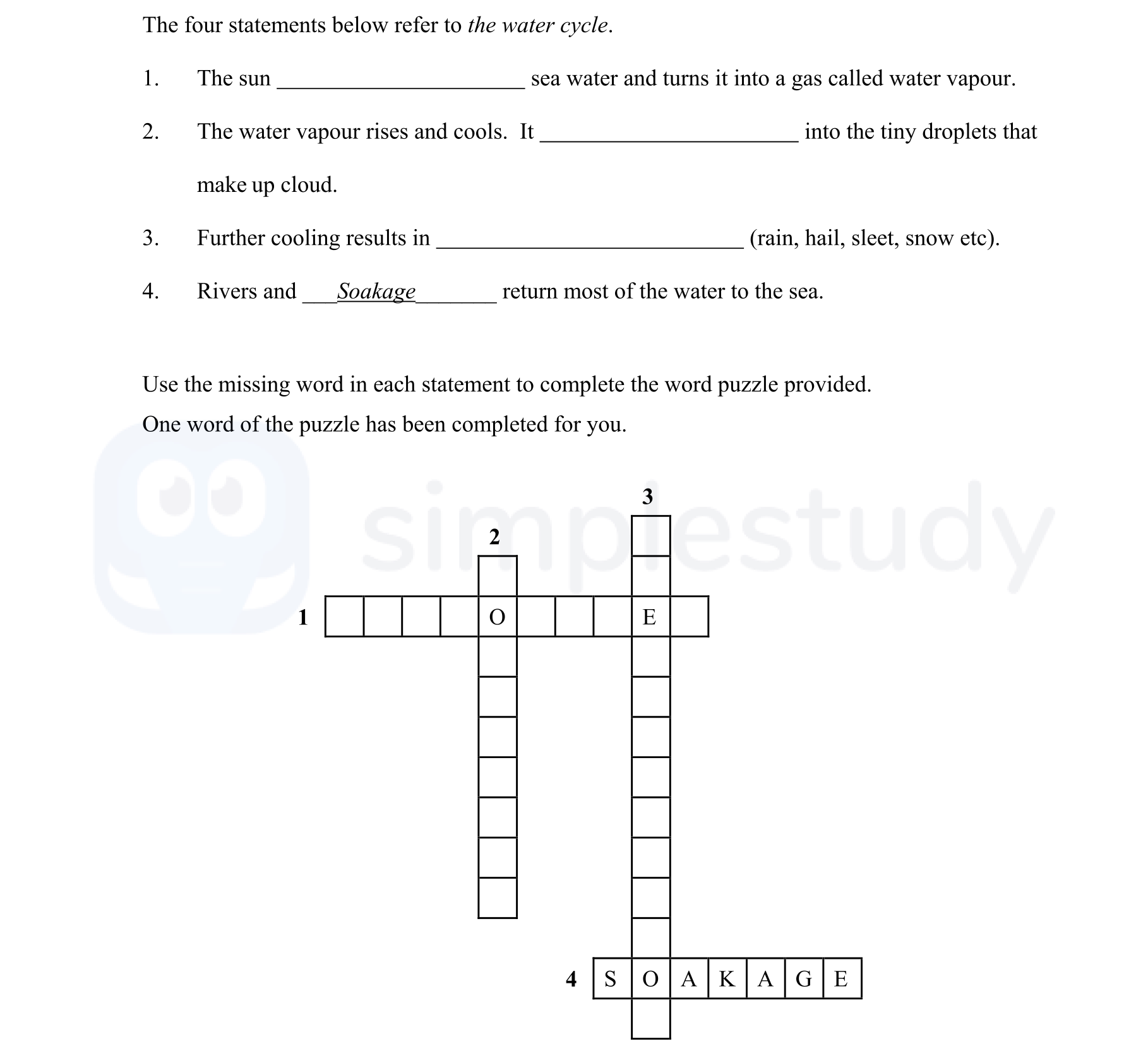 The-four-statements-below-refer-to-the-water-cycle-Junior Cycle Geography-Question 4-2008.png