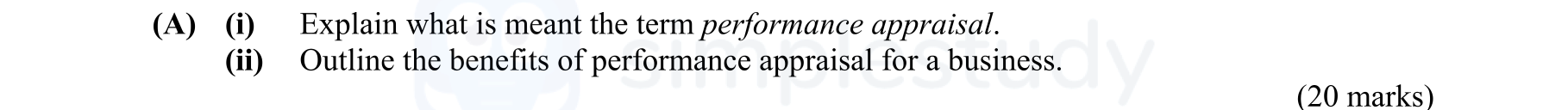 Explain-what-is-meant-the-term-performance-appraisal-Leaving Cert Business-Question A (i)-2010.png