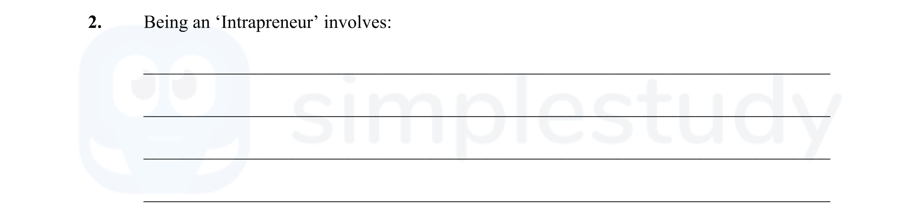 Being-an-'intrapreneur'-involves:-----Leaving Cert Business-Question 2-2004.png