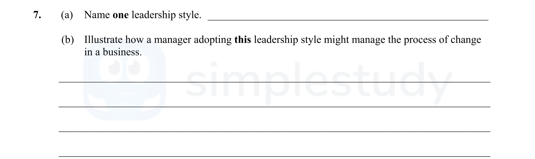 7.-(a)-Name-one-leadership-style-Leaving Cert Business-Question 7-2014.png