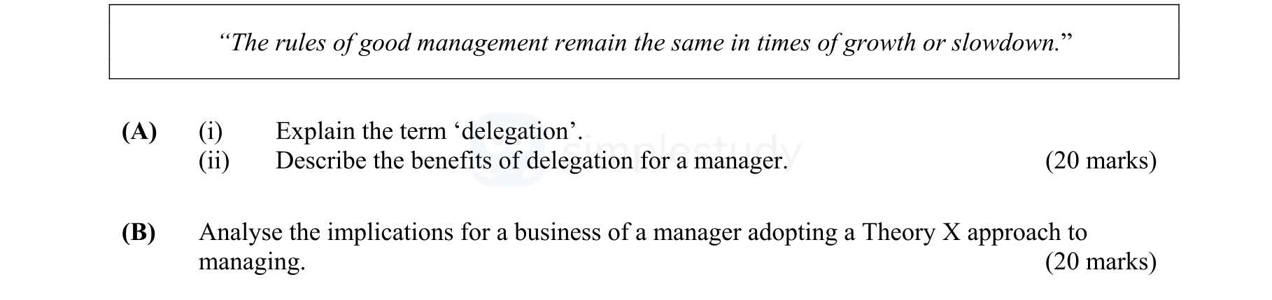 Explain-the-term-‘delegation’-Leaving Cert Business-Question A-2009.png
