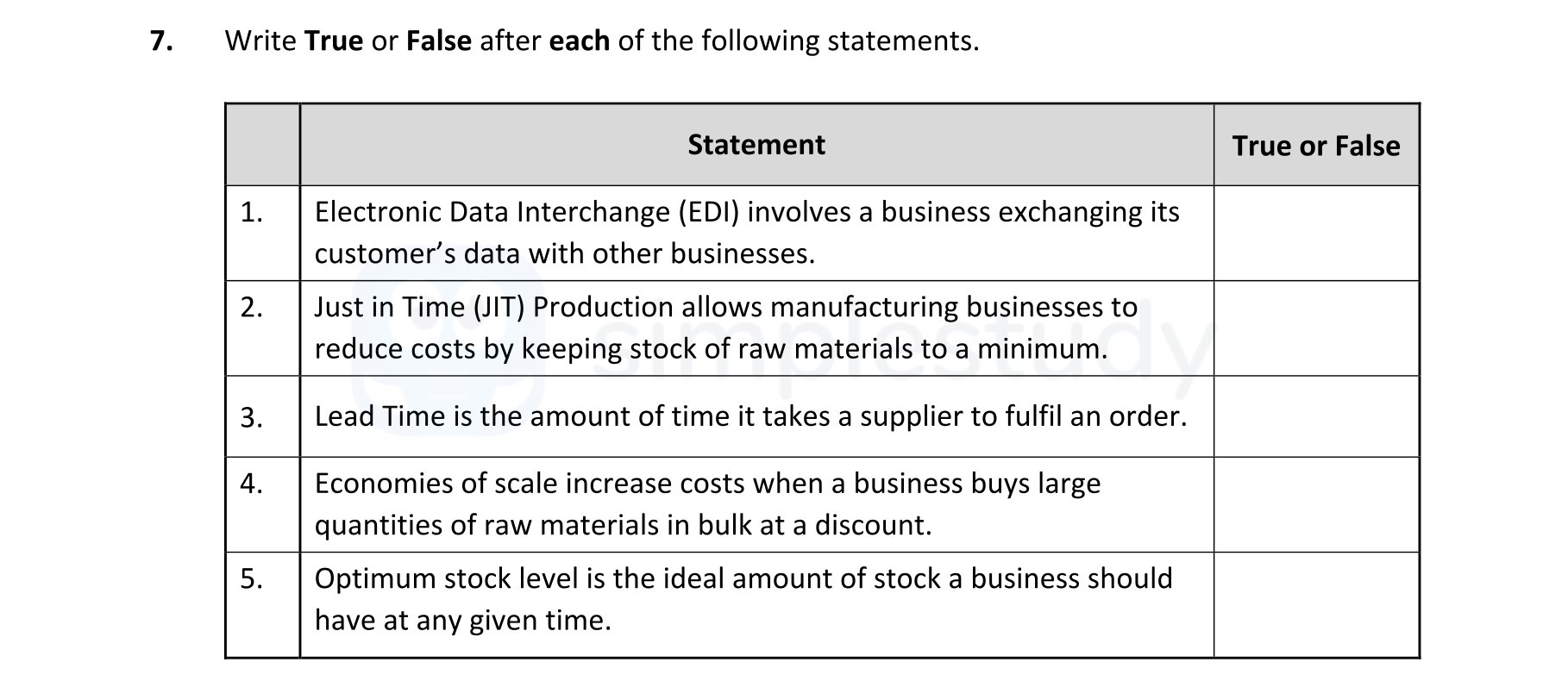 Write-True-or-False-after-each-of-the-following-statements-Leaving Cert Business-Question 7-2020.png