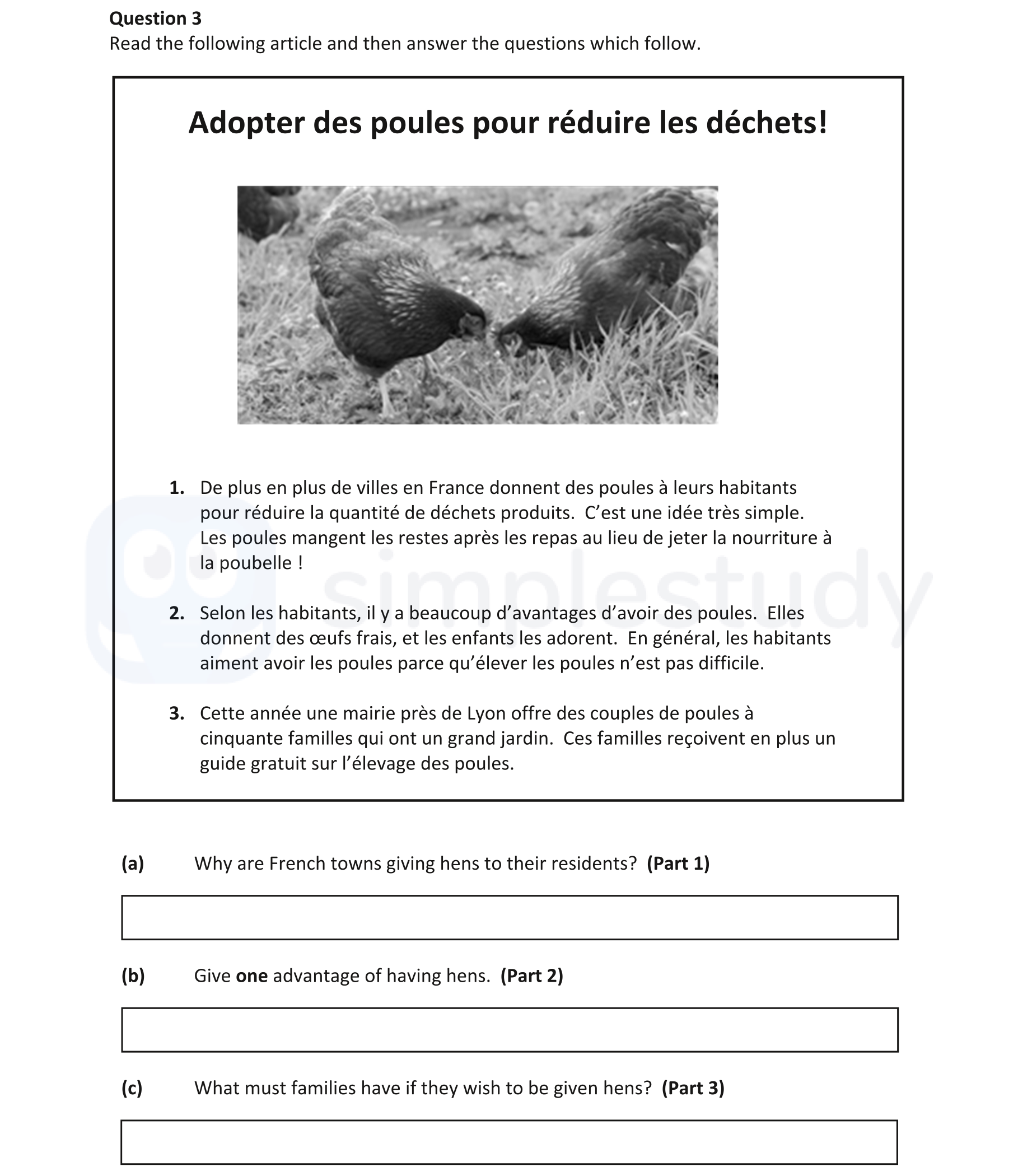 Adopter-des-poules-pour-réduire-les-déchets-!--1-Junior Cycle French-Question 3-2019.png