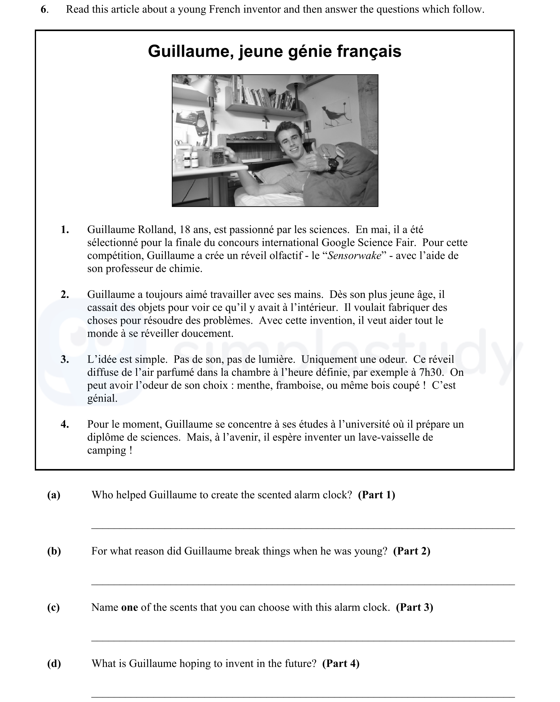 Read-this-article-about-a-young-French-inventor-and-then-answer-the-questions-which-follow-Junior Cycle French-Question 6-2015.png
