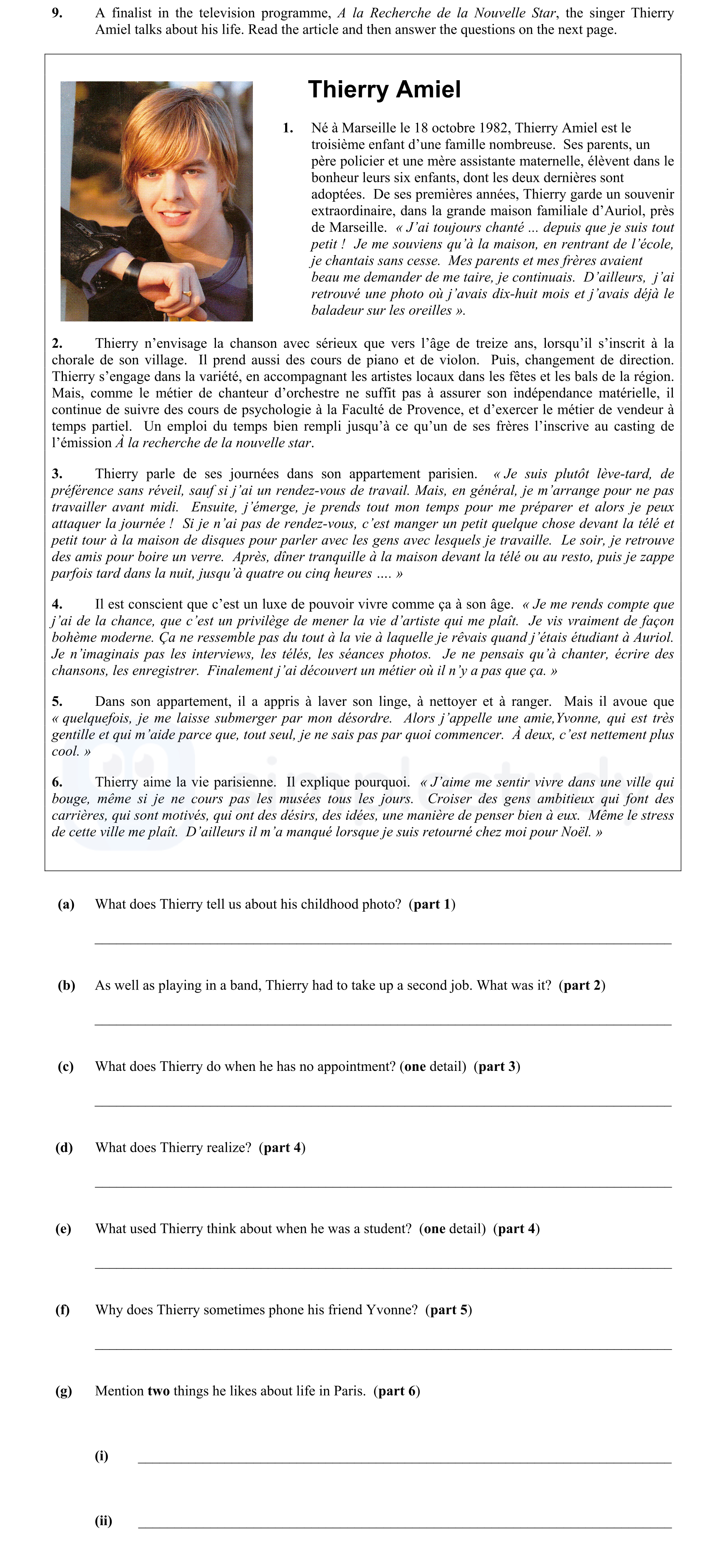 What-does-Thierry-tell-us-about-his-childhood-photo?-(part-1)---He-found-it-Junior Cycle French-Question 9-2006.png