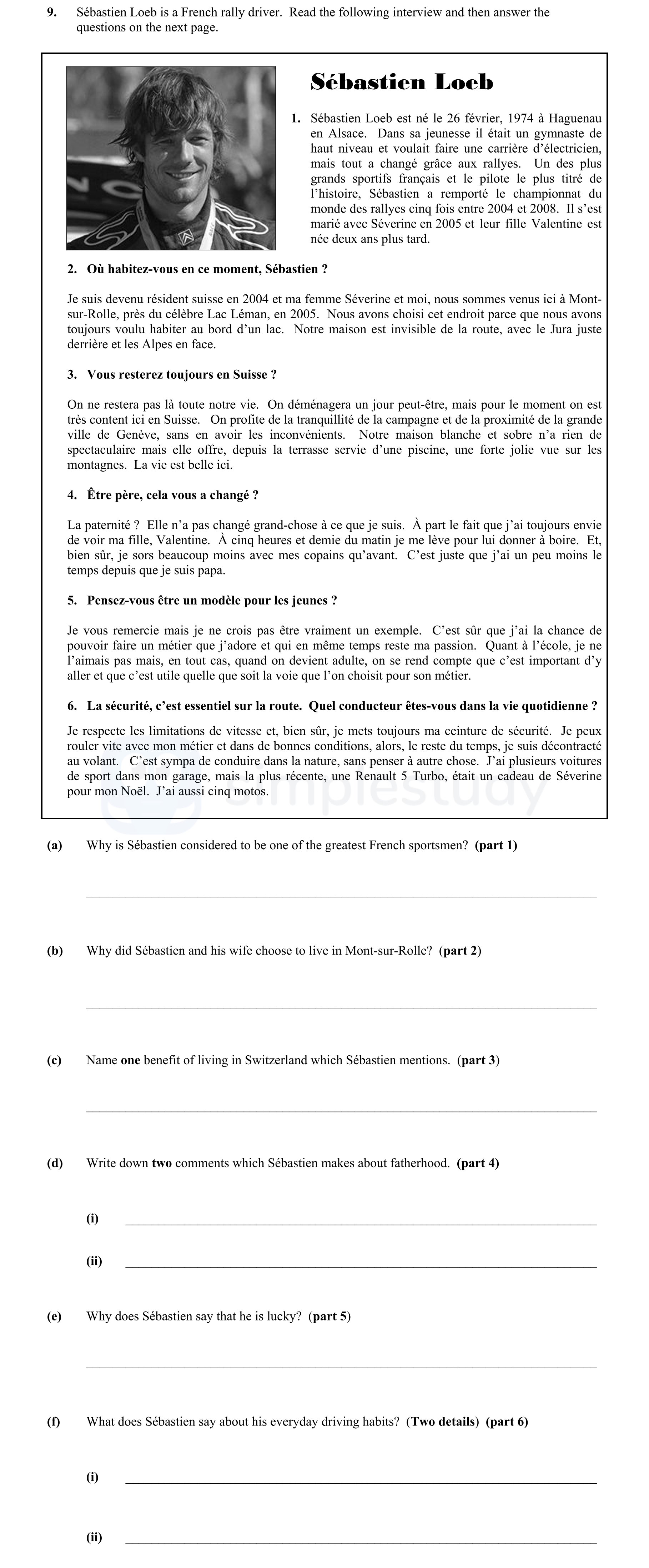 Sébastien-Loeb-est-né-le-26-février,-1974-à-Haguenau-en-Alsace-Junior Cycle French-Question 9-2009.png