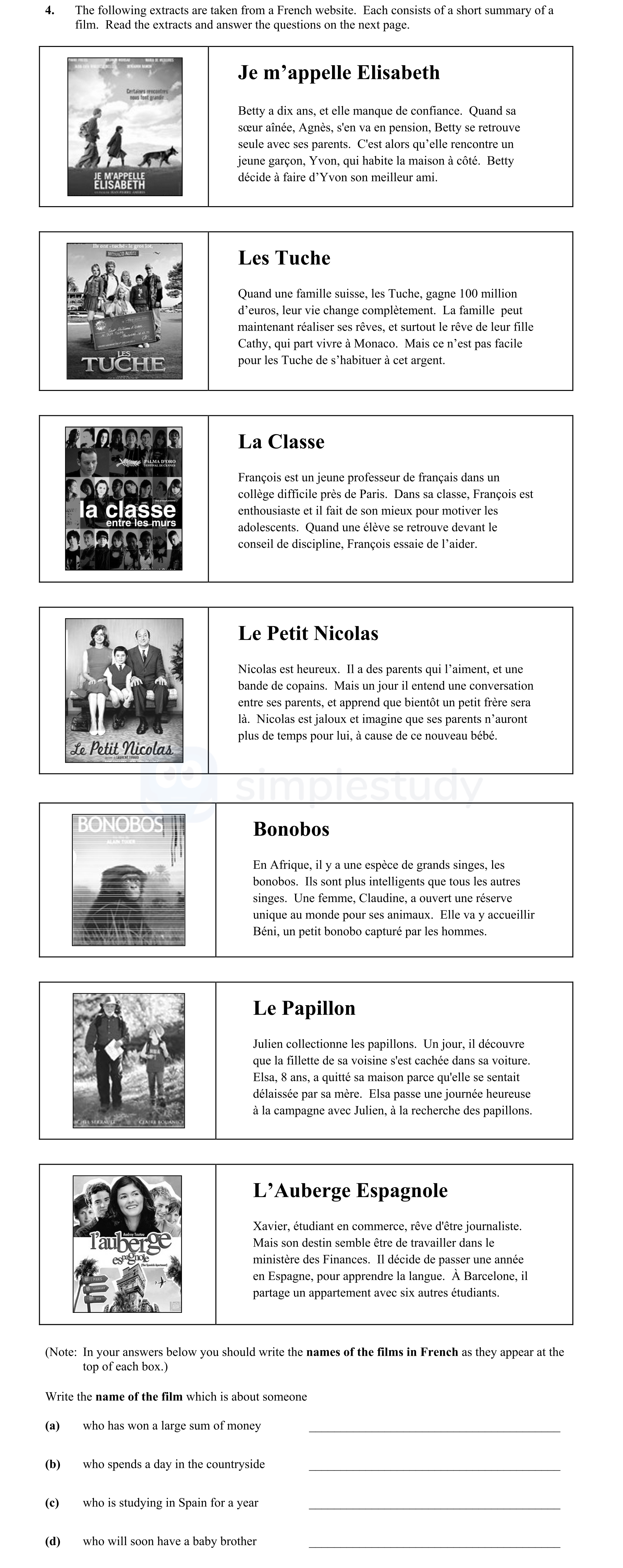 The-following-extracts-are-taken-from-a-French-website-Junior Cycle French-Question 4-2012.png