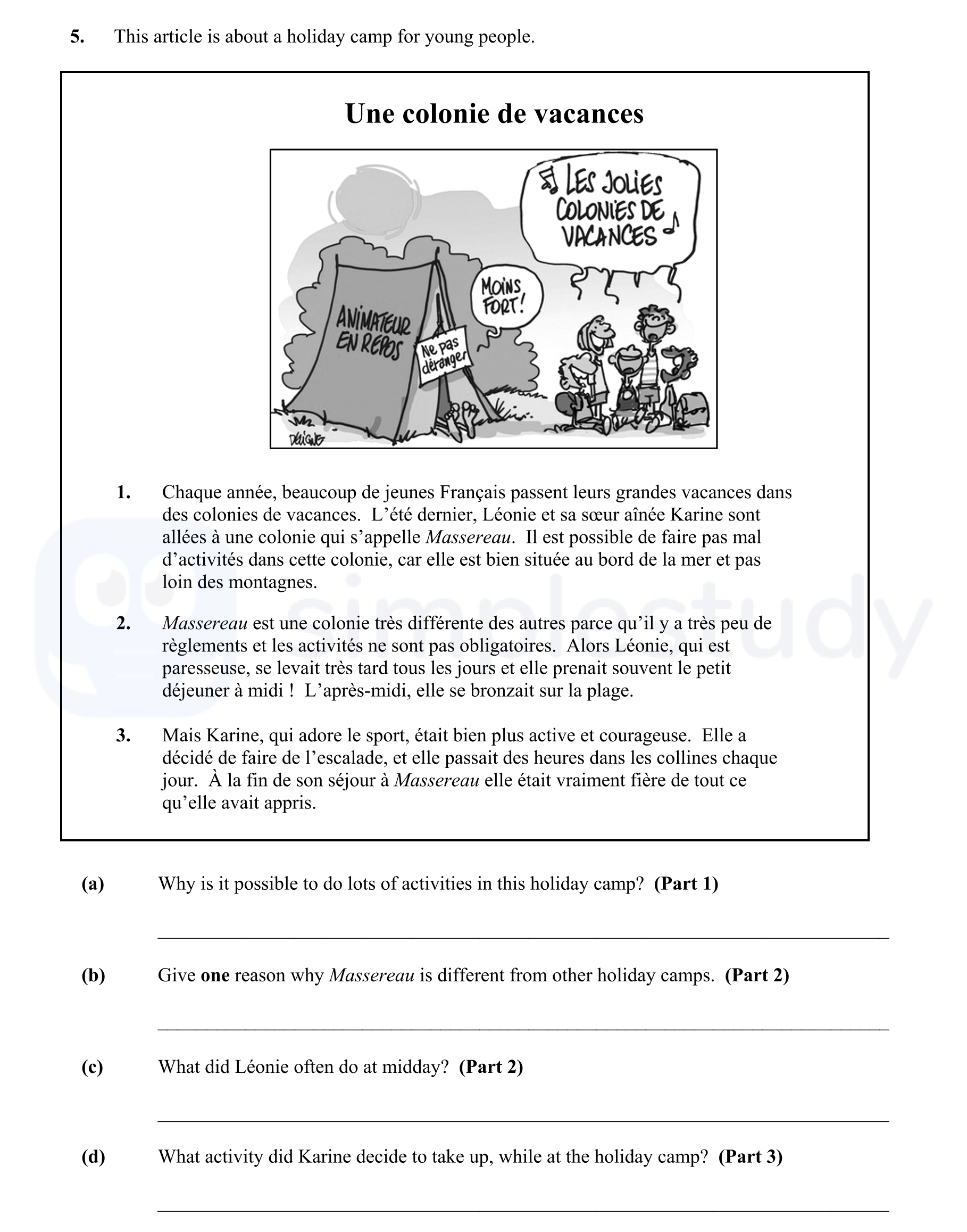 Chaque-année,-beaucoup-de-jeunes-Français-passent-leurs-grandes-vacances-dans-des-colonies-de-vacances-Junior Cycle French-Question 5.-2013.png