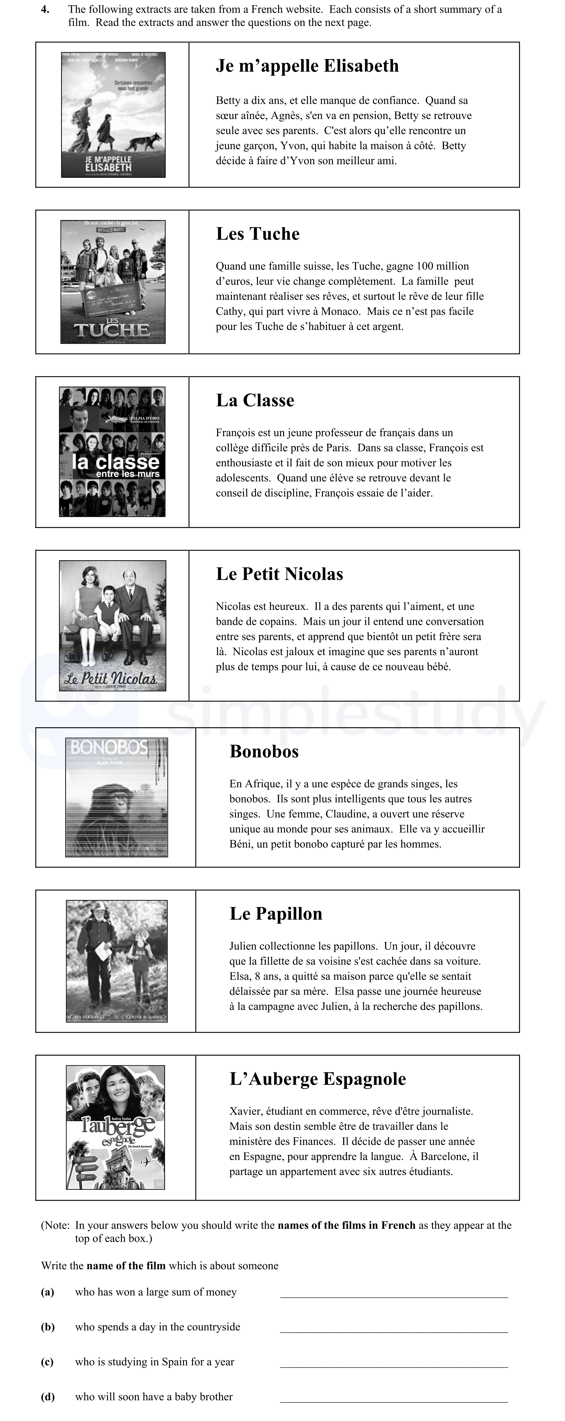 The-following-extracts-are-taken-from-a-French-website-Junior Cycle French-Question 4-2012.png