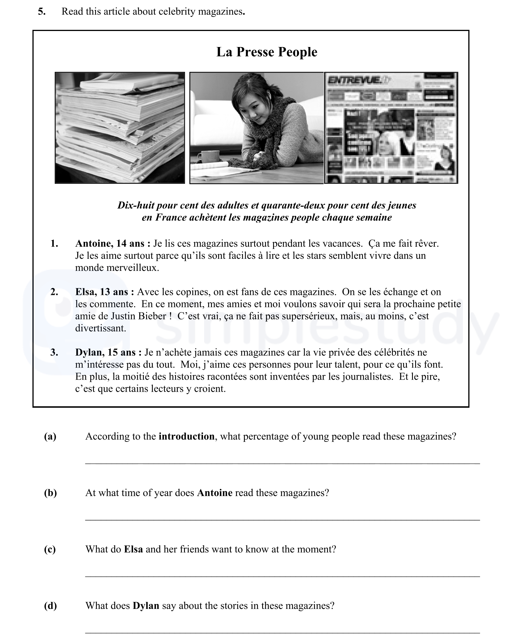 Read-this-article-about-celebrity-magazines-Junior Cycle French-Question 5-2011.png