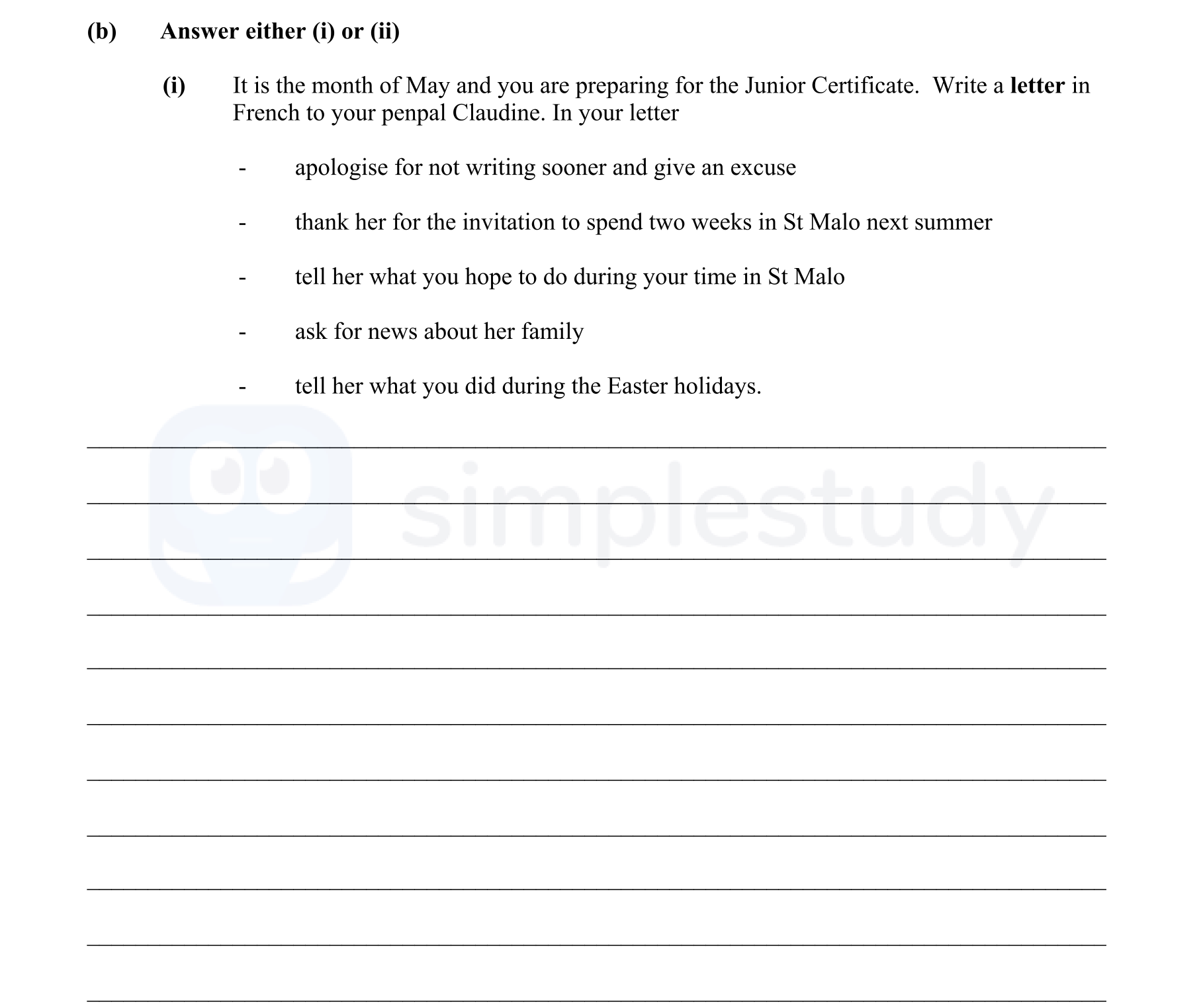 It-is-the-month-of-May-and-you-are-preparing-for-the-Junior-Certificate-Junior Cycle French-Question b(i)-2010.png