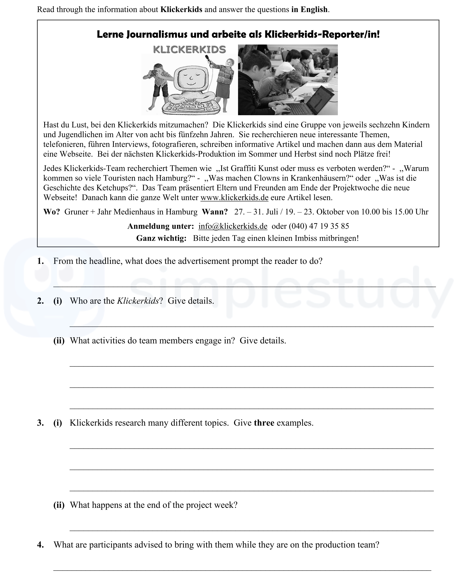From-the-headline,-what-does-the-advertisement-prompt-the-reader-to-do?--Learn-about-journalism-and-work-as-a-Klickerkids-reporter-Junior Cycle German-Question 1-2015.png