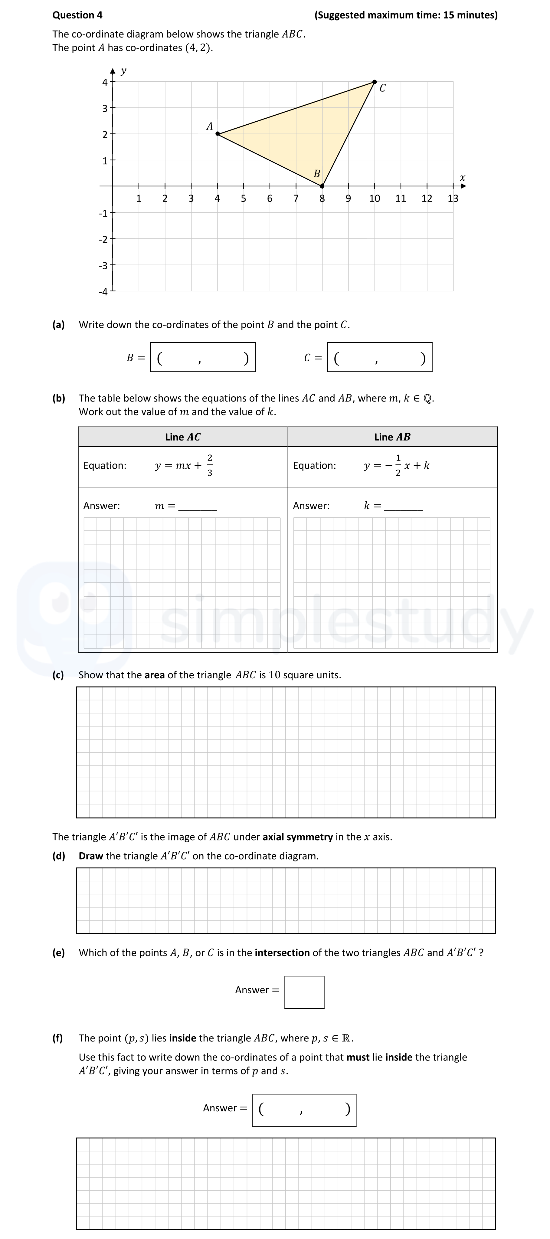 The-co-ordinate-diagram-below-shows-the-triangle-ABC-Junior Cycle Mathematics-Question 4-2021.png