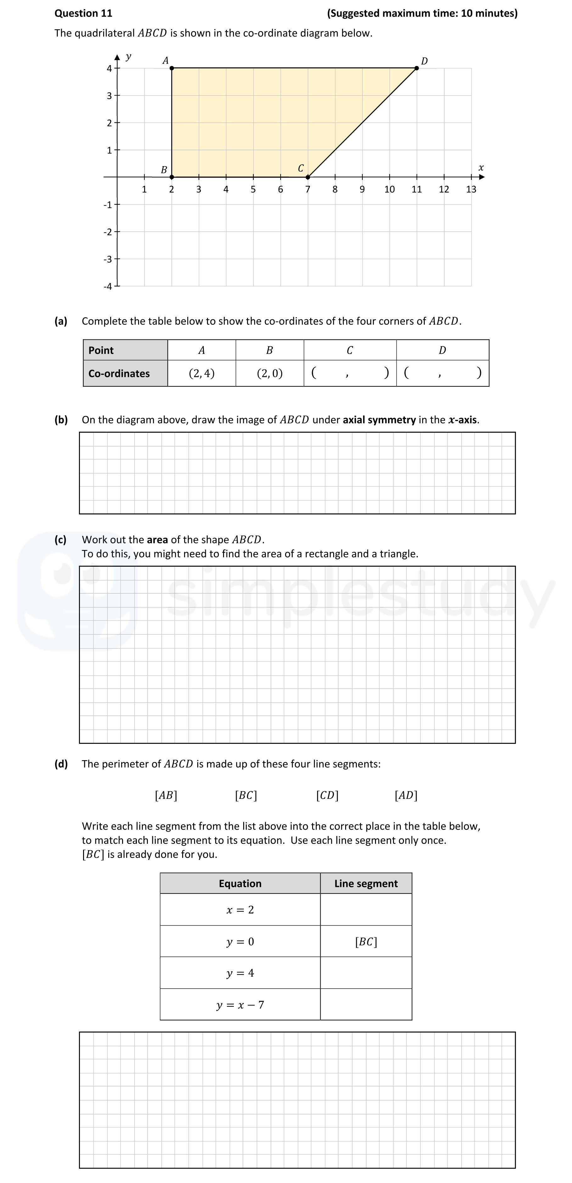 The-quadrilateral-ABCD-is-shown-in-the-co-ordinate-diagram-below-Junior Cycle Mathematics-Question 11-2021.png