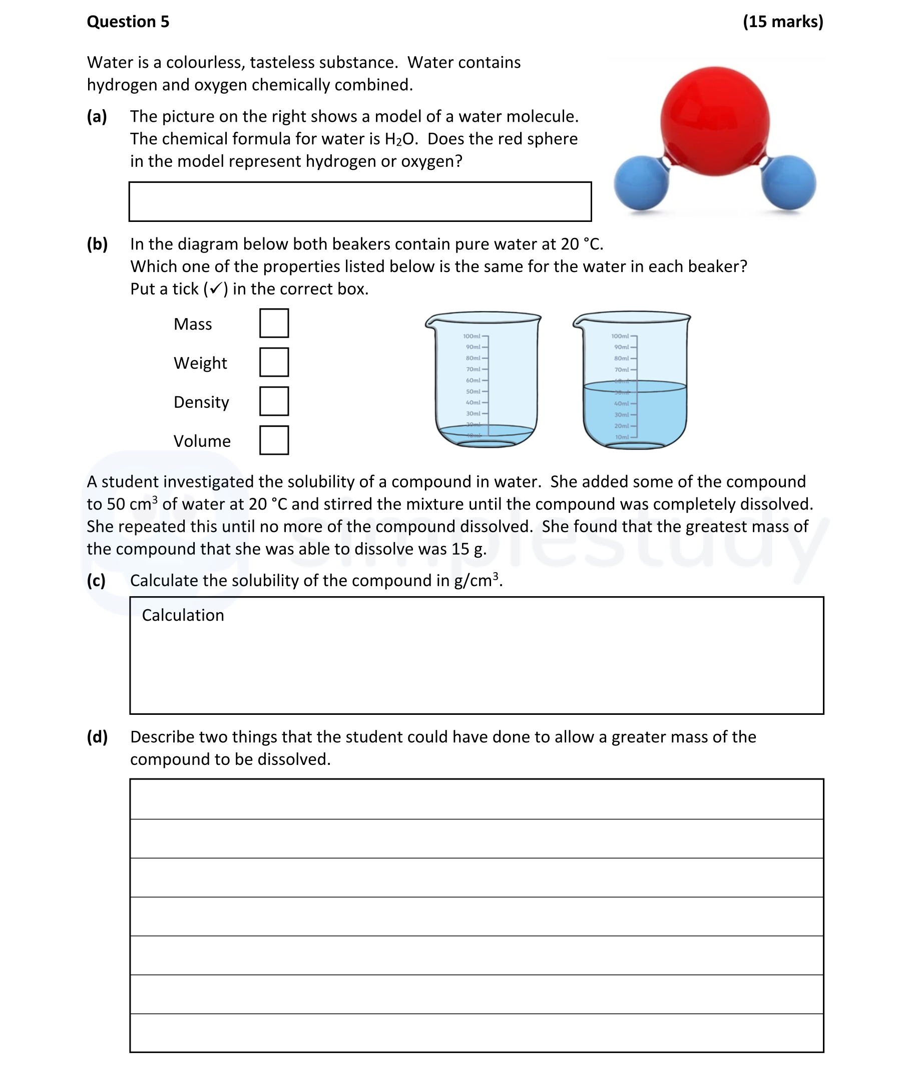 Water-is-a-colourless,-tasteless-substance-Junior Cycle Science-Question 5-2022.png