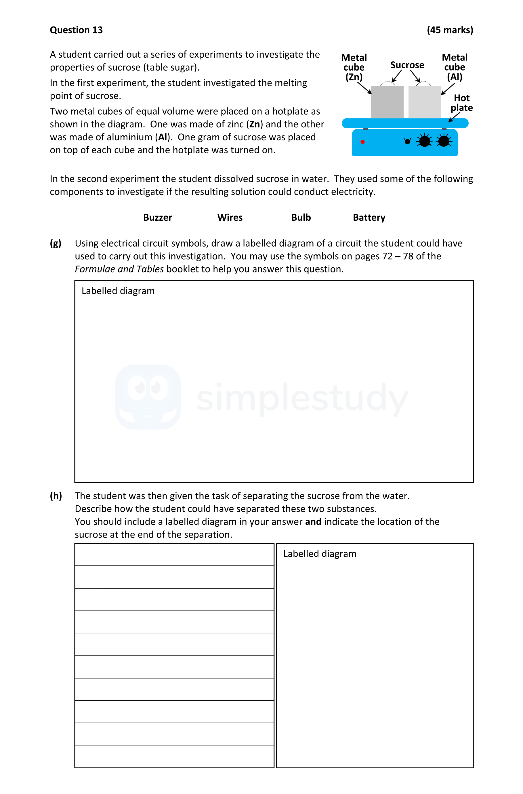A-student-carried-out-a-series-of-experiments-to-investigate-the-properties-of-sucrose-(table-sugar)-Junior Cycle Science-Question 13-2022.png