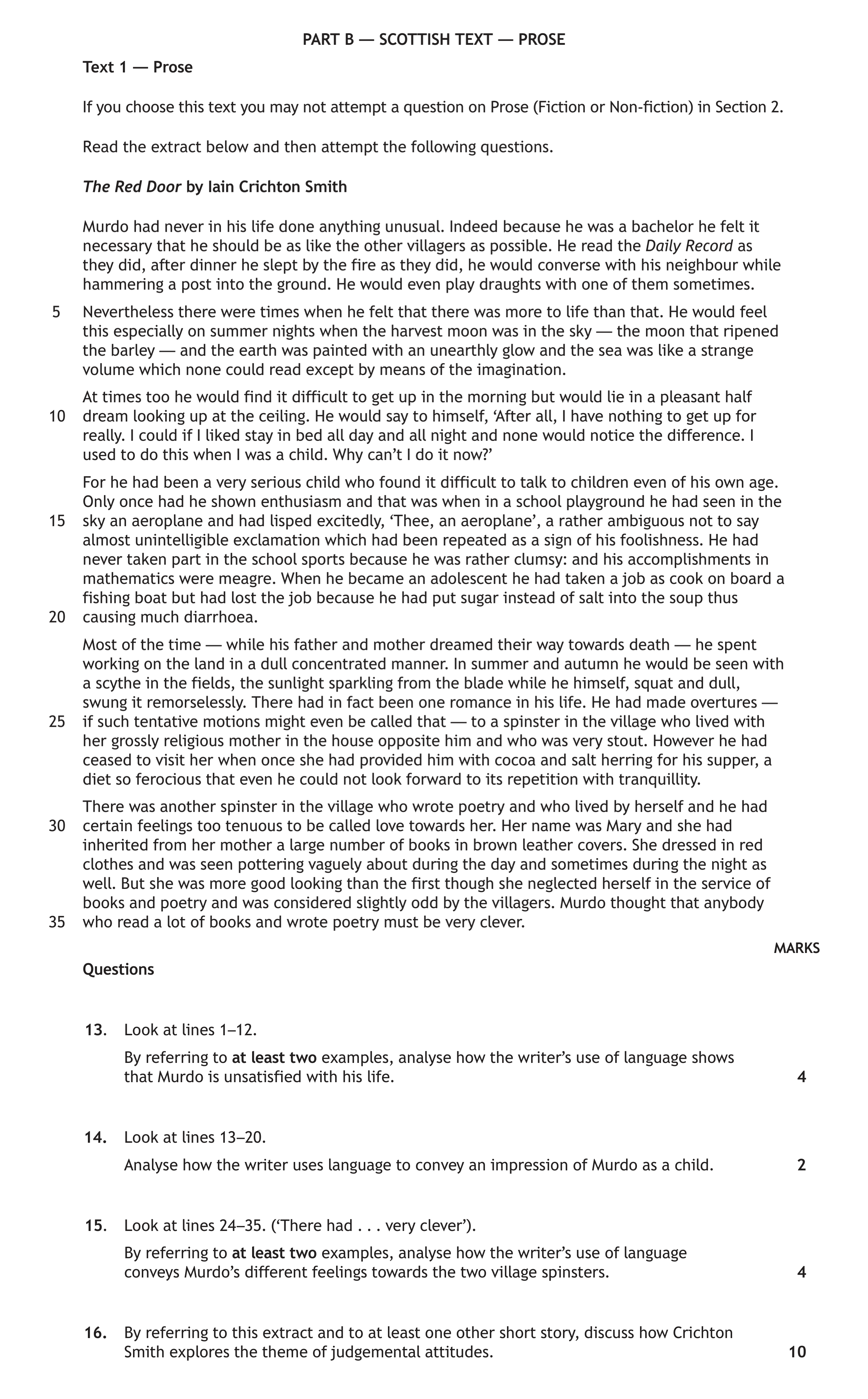 Look-at-lines-1–12-Scottish Highers English-Question 13-2022.png
