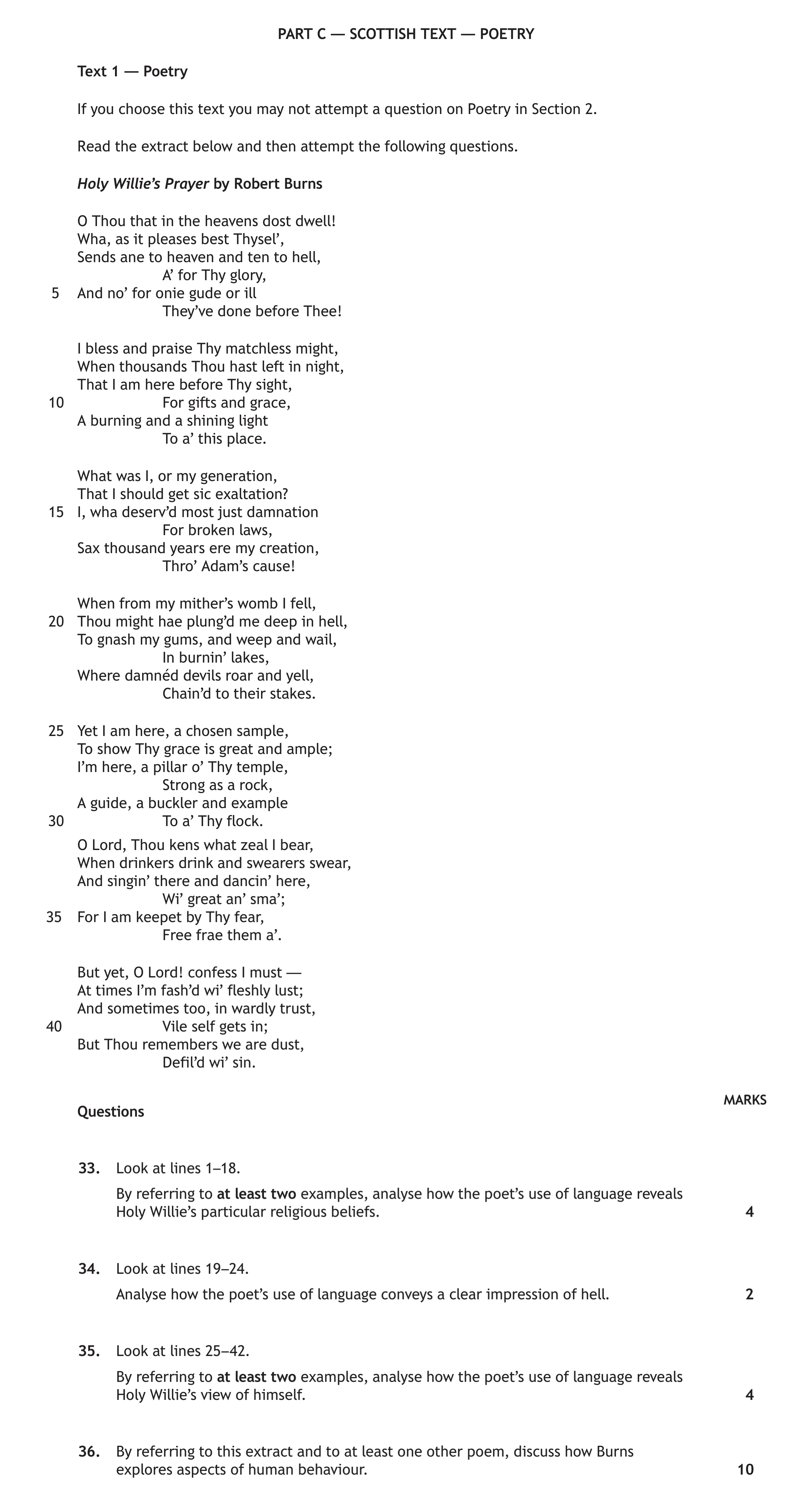 Look-at-lines-1–18-Scottish Highers English-Question 33-2022.png