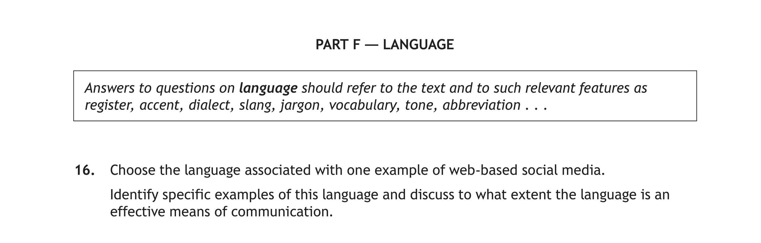 Choose-the-language-associated-with-one-example-of-web-based-social-media-Scottish Highers English-Question 16-2023.png