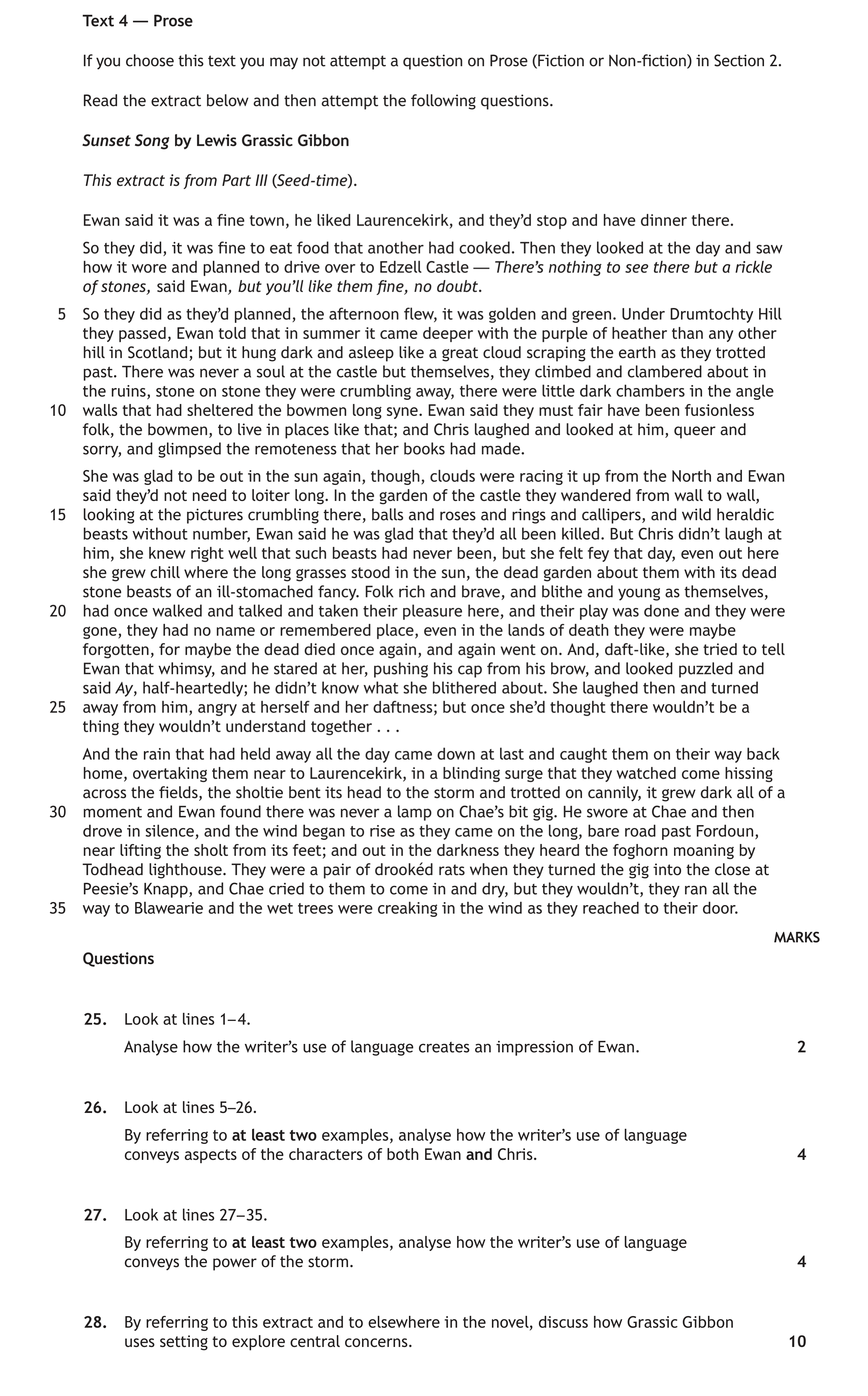 Ewan-said,-it-was-fine-to-eat-food-that-another-had-cooked-Scottish Highers English-Question 25-2023.png