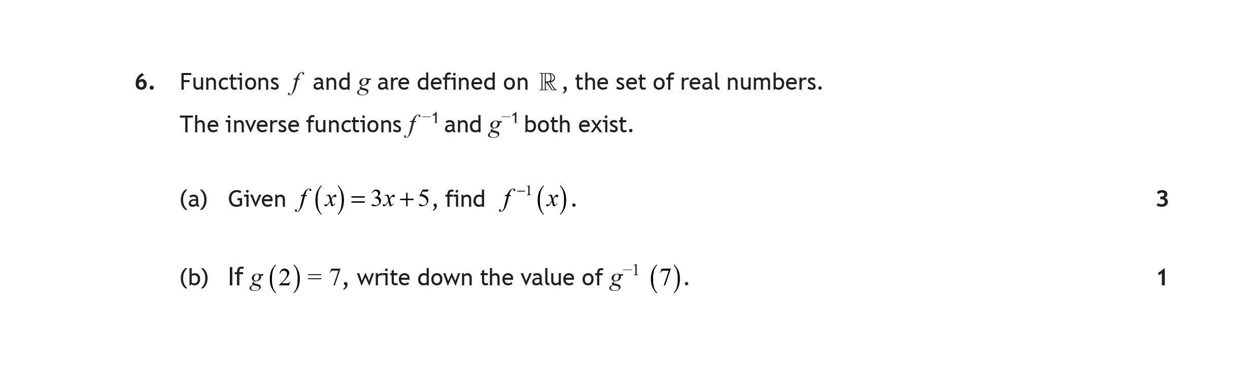 Functions-$f$-and-$g$-are-defined-on-$-m{R}$,-the-set-of-real-numbers-Scottish Highers Maths-Question 6-2016.png