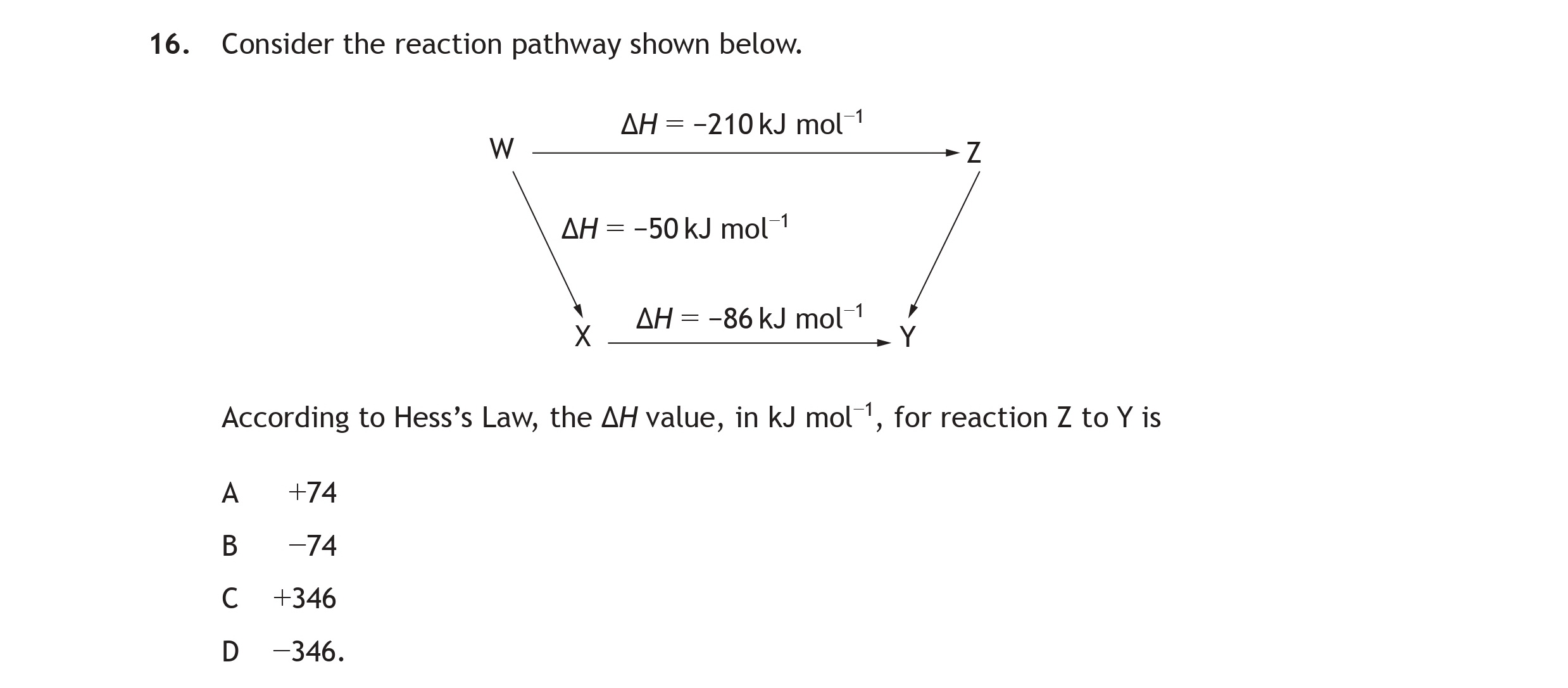 Consider-the-reaction-pathway-shown-below-Scottish Highers Chemistry-Question 16-2022.png