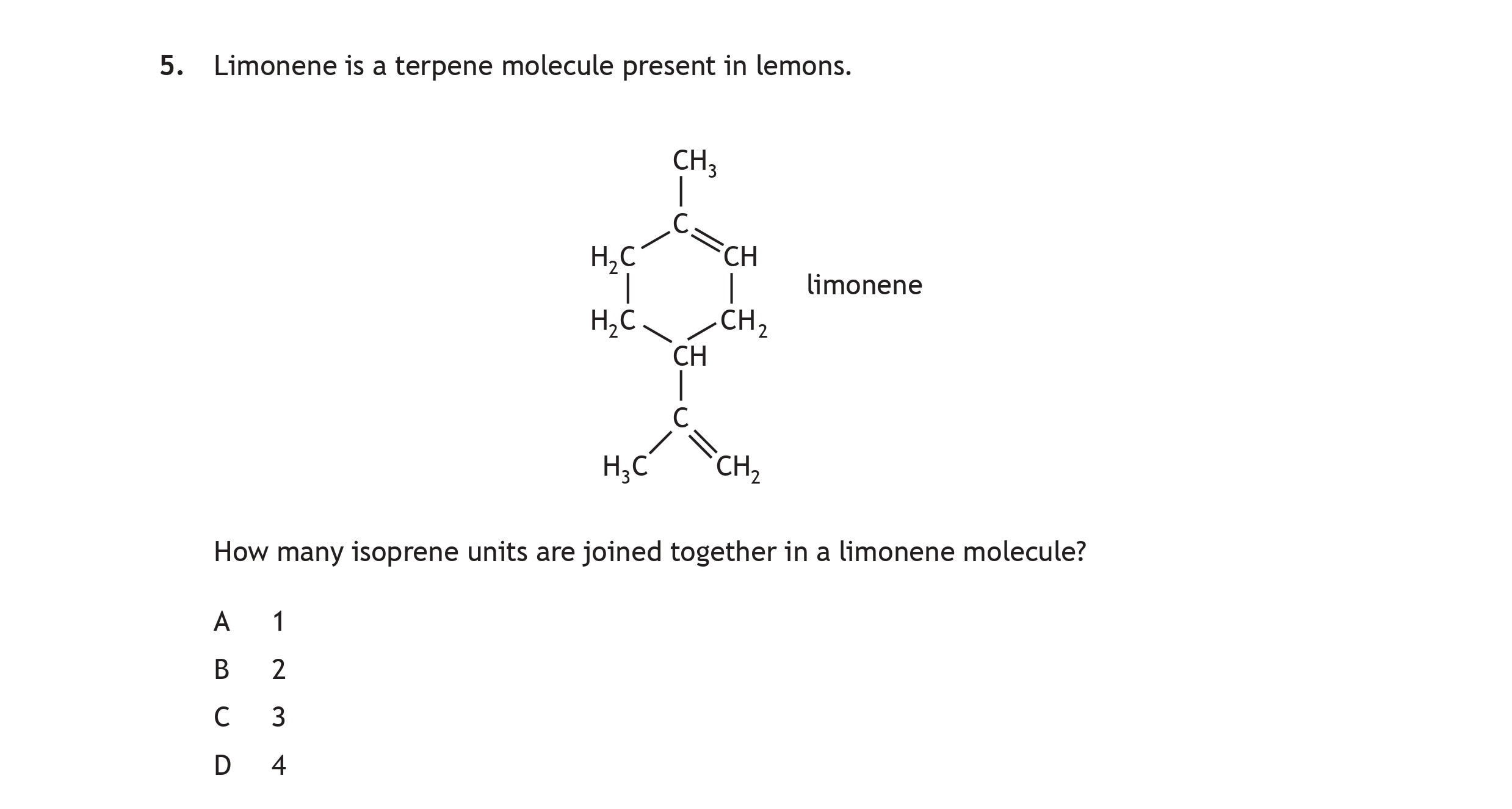 Limonene-is-a-terpene-molecule-present-in-lemons-Scottish Highers Chemistry-Question 5-2016.png