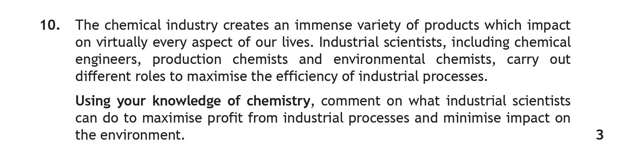 The-chemical-industry-creates-an-immense-variety-of-products-which-impact-on-virtually-every-aspect-of-our-lives-Scottish Highers Chemistry-Question 10-2016.png