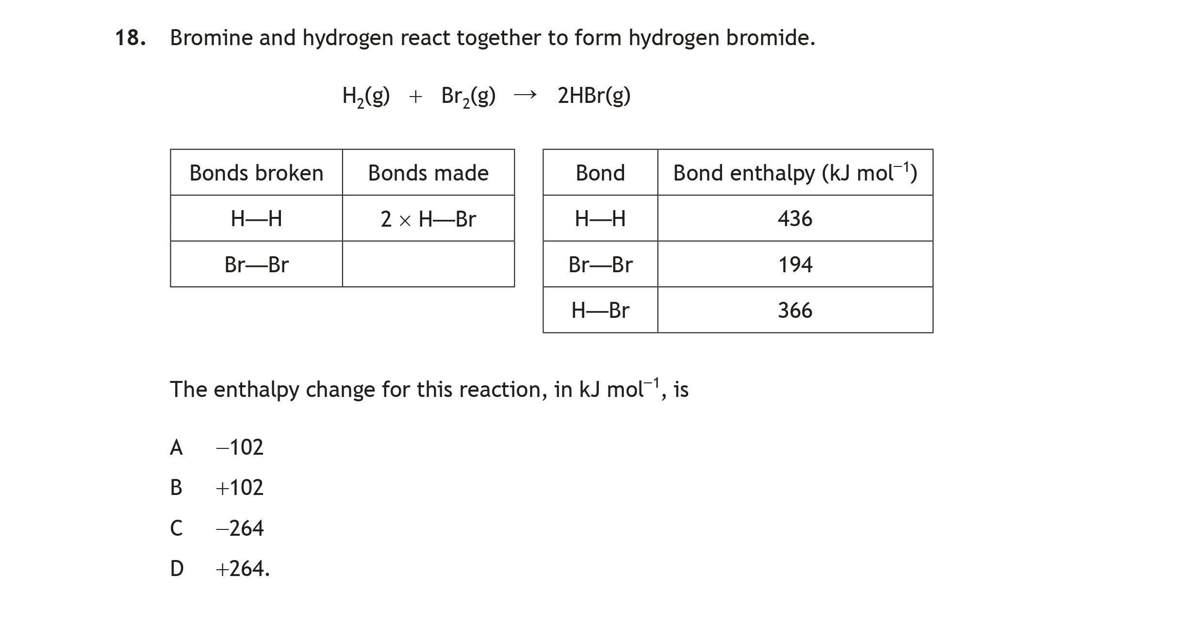 Bromine-and-hydrogen-react-together-to-form-hydrogen-bromide-Scottish Highers Chemistry-Question 18-2017.png