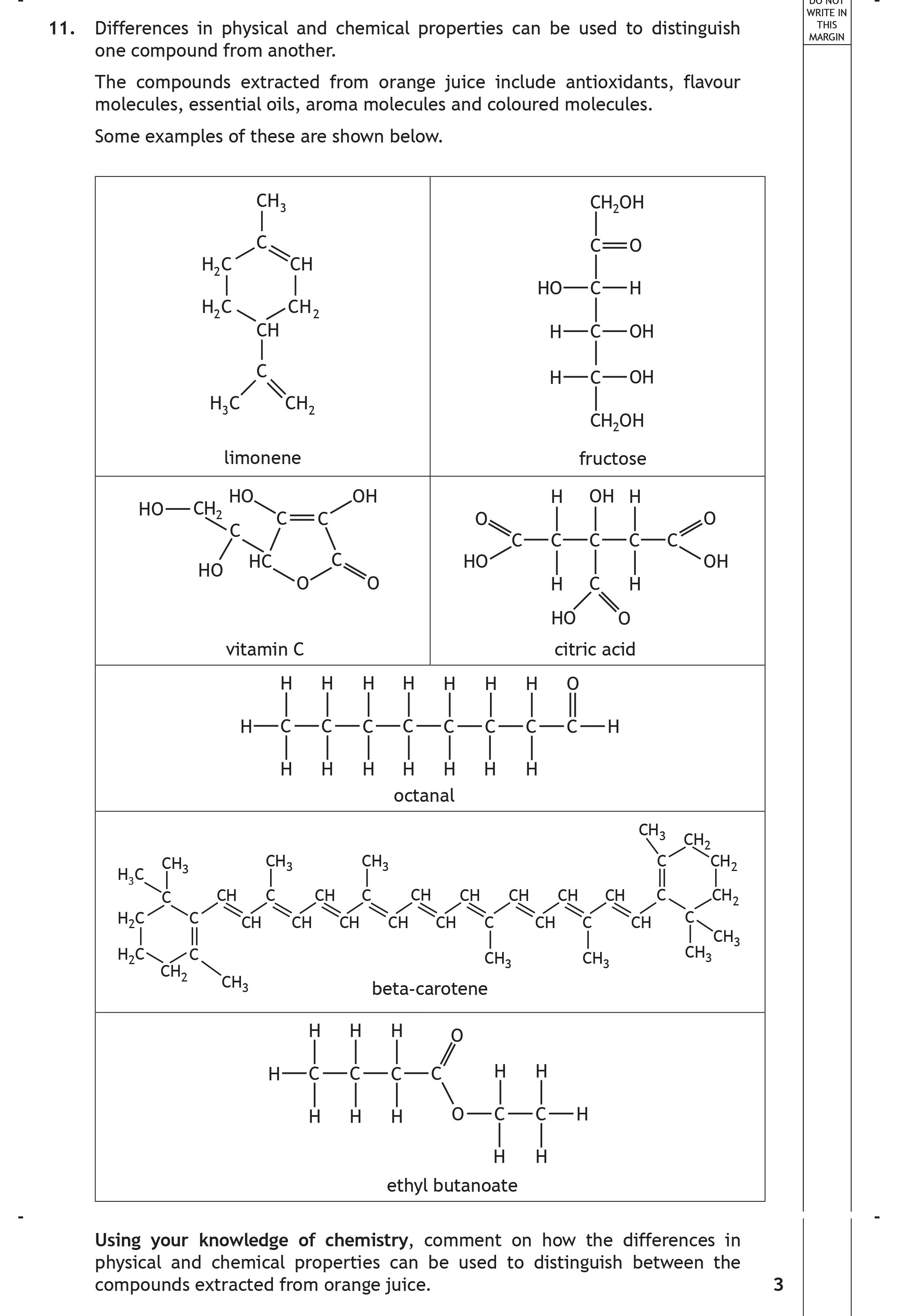 Differences-in-physical-and-chemical-properties-can-be-used-to-distinguish-one-compound-from-another-Scottish Highers Chemistry-Question 11-2019.png