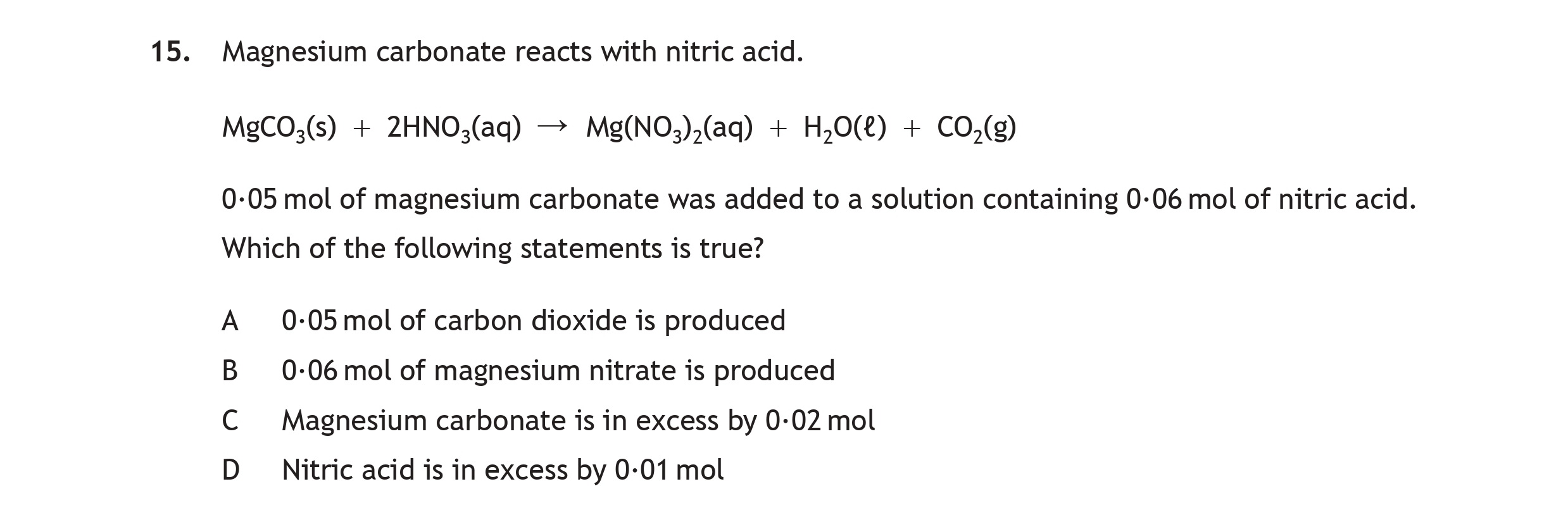 Magnesium-carbonate-reacts-with-nitric-acid-Scottish Highers Chemistry-Question 15-2019.png