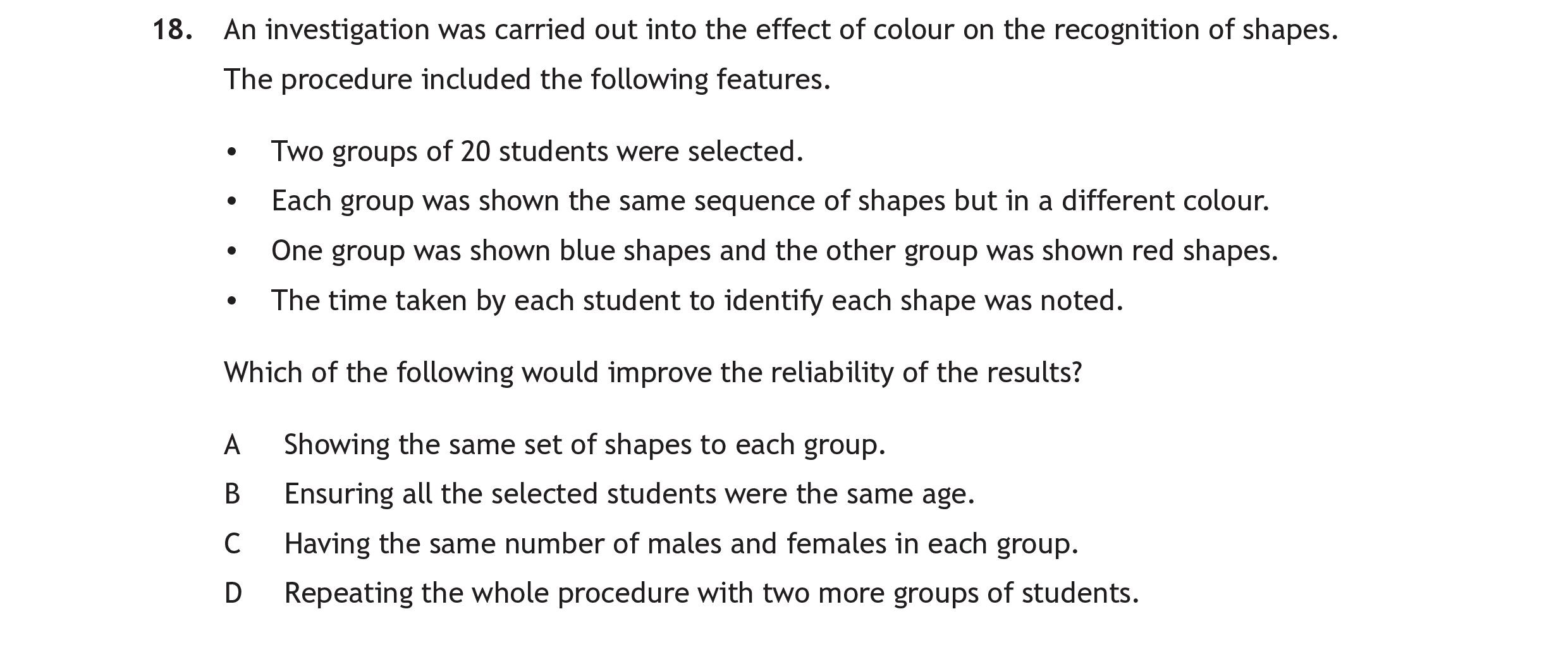 An-investigation-was-carried-out-into-the-effect-of-colour-on-the-recognition-of-shapes-Scottish Highers Human Biology-Question 18-2018.png