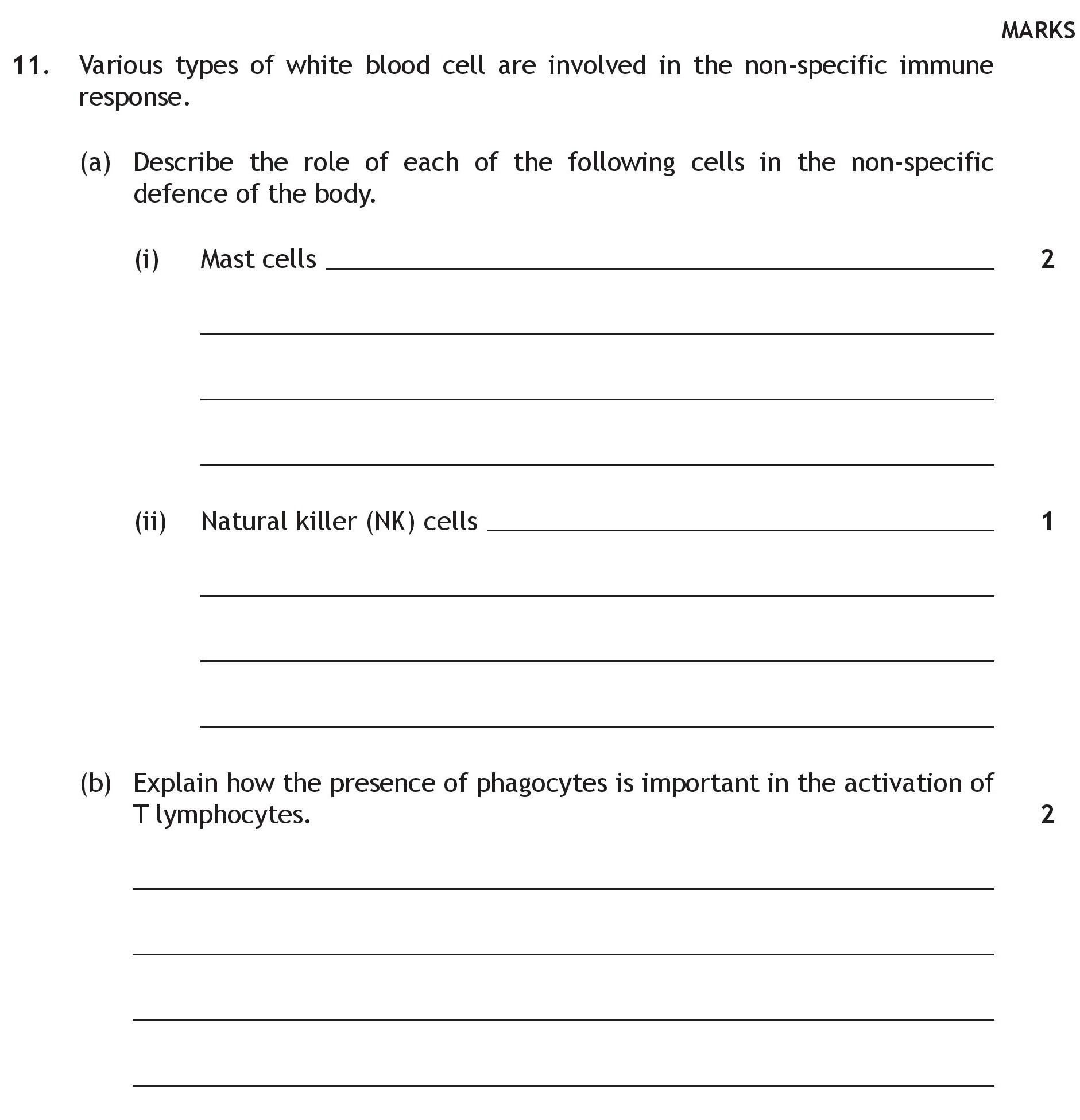 Various-types-of-white-blood-cell-are-involved-in-the-non-specific-immune-response-Scottish Highers Human Biology-Question 11-2015.png