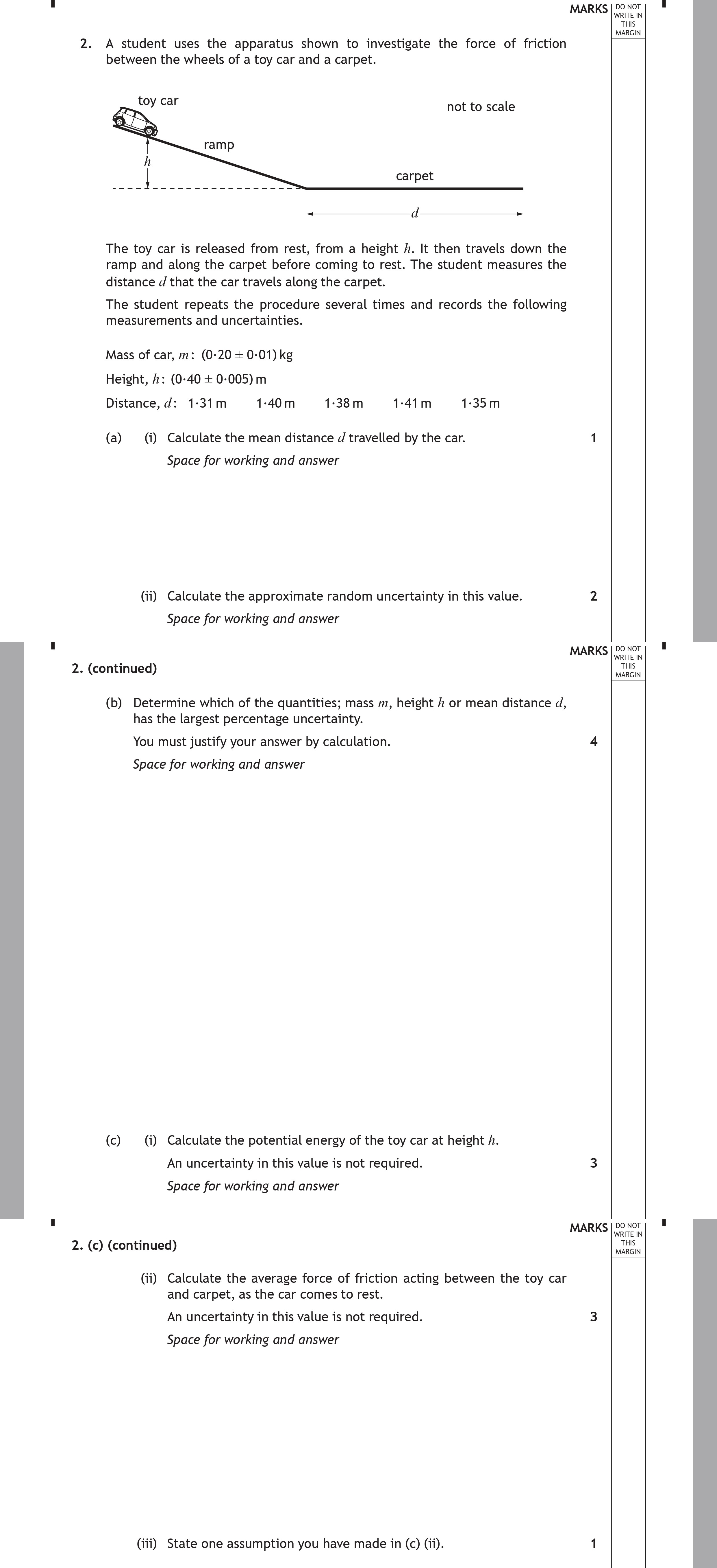 A-student-uses-the-apparatus-shown-to-investigate-the-force-of-friction-between-the-wheels-of-a-toy-car-and-a-carpet-Scottish Highers Physics-Question 2-2016.png
