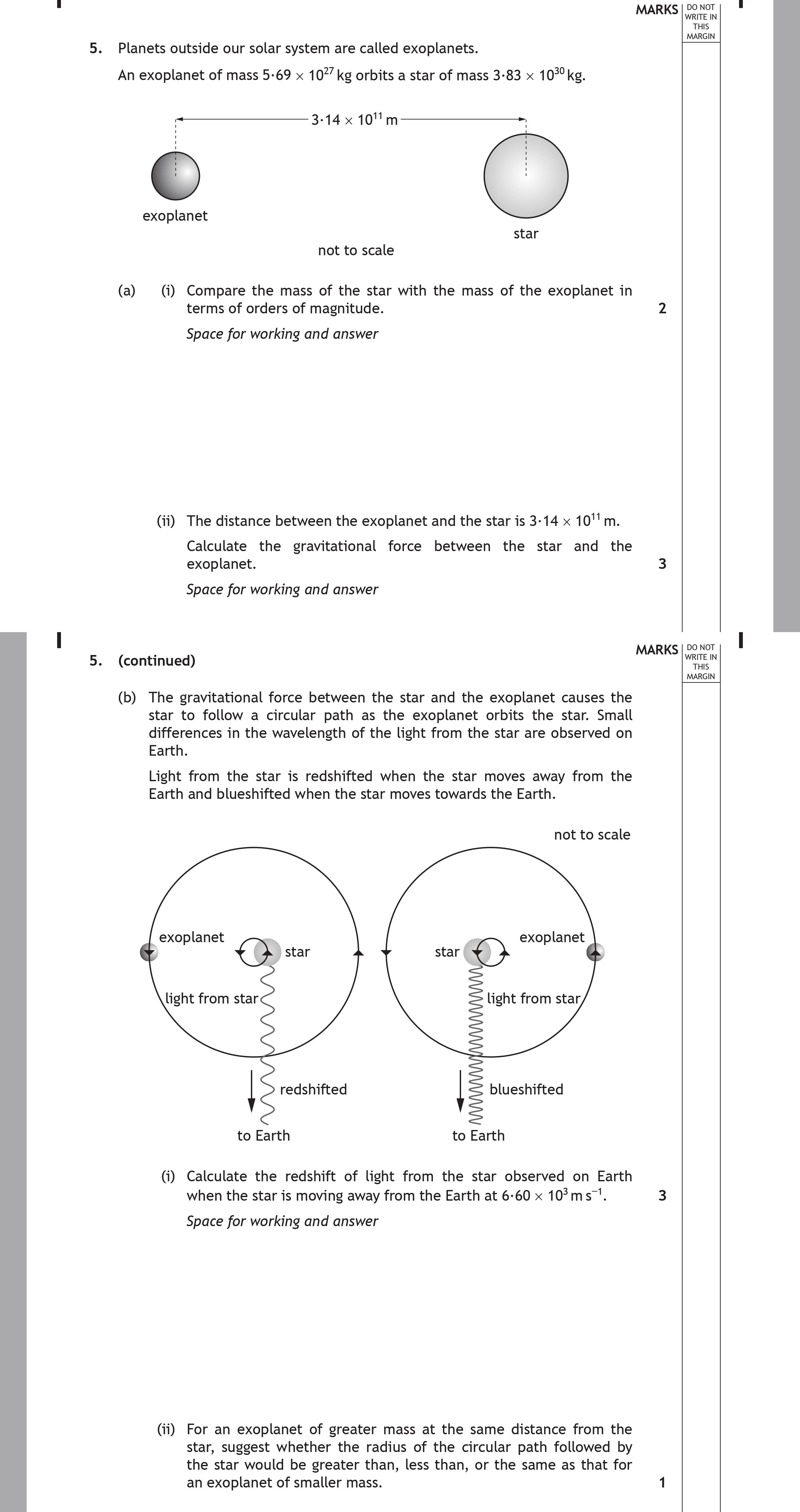5.-Planets-outside-our-solar-system-are-called-exoplanets-Scottish Highers Physics-Question 5-2017.png
