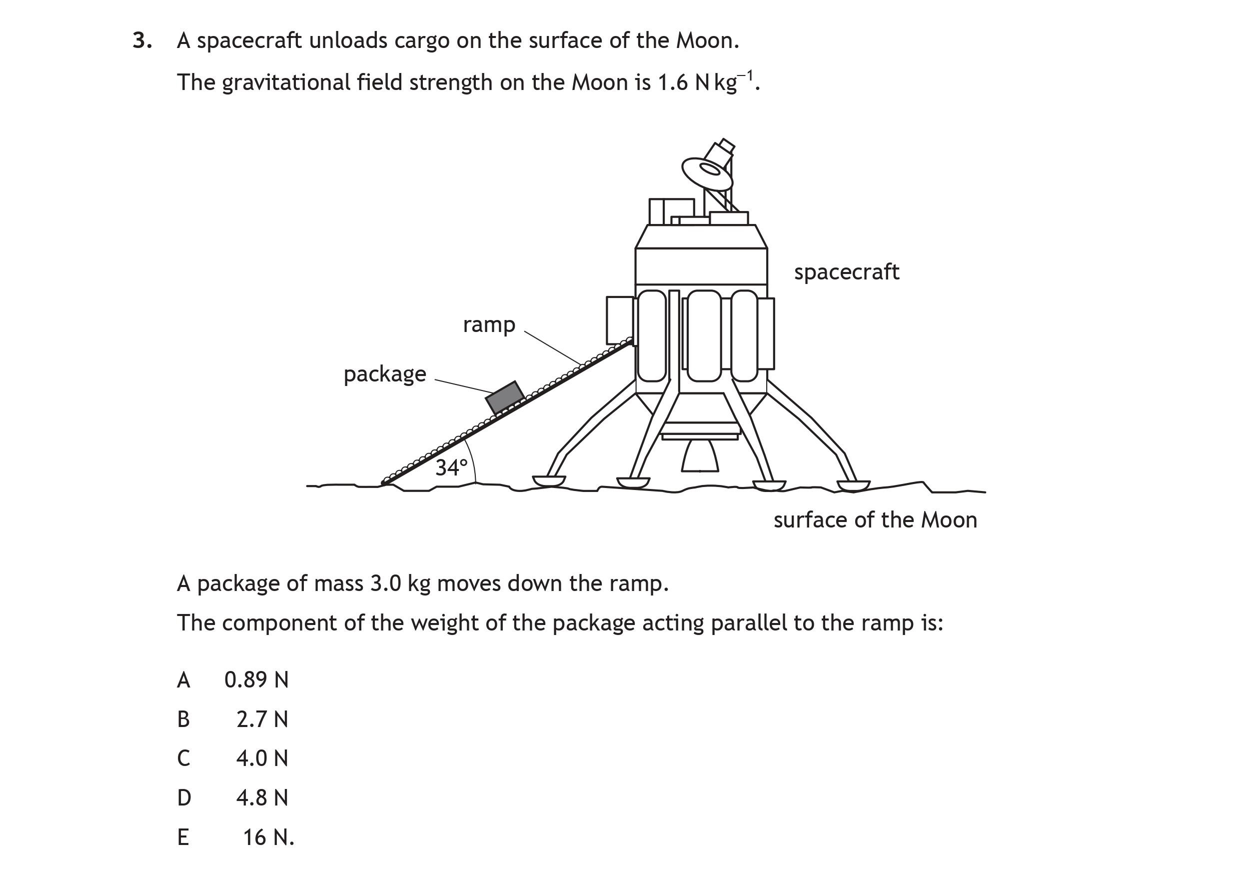 A-spacecraft-unloads-cargo-on-the-surface-of-the-Moon-Scottish Highers Physics-Question 3-2022.png